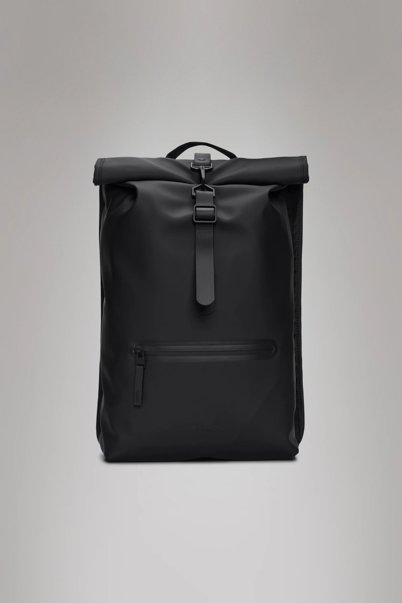 ROLLTOP W3 BACKPACK - BLACK GRAIN