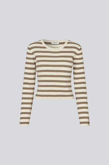 IBRAHIM KNIT - SUMMER SAND DUNE STRIPE