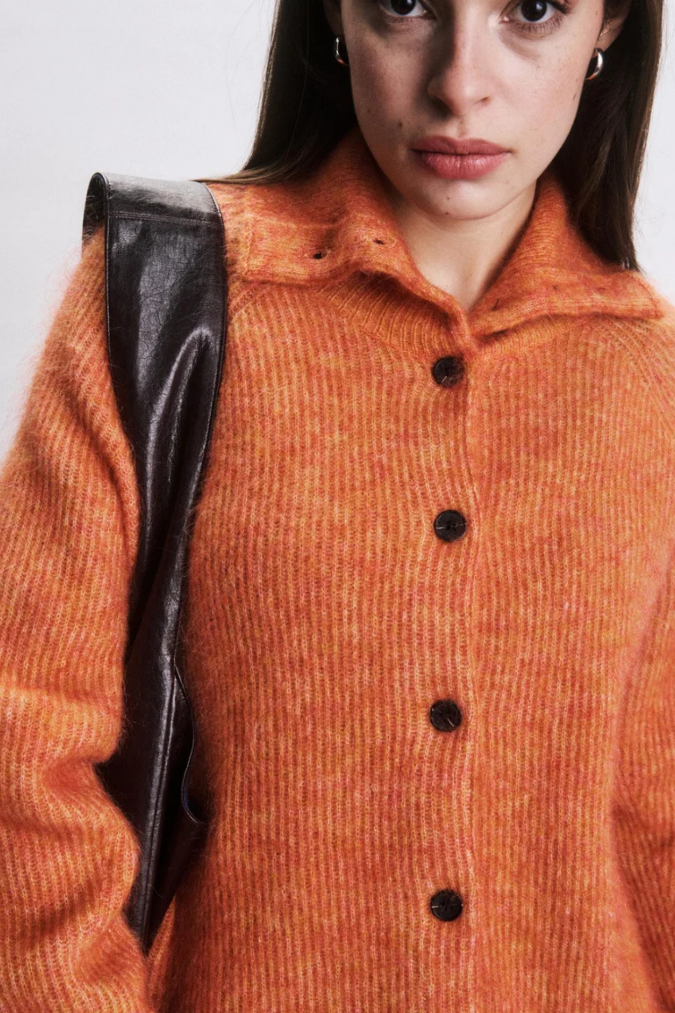 KOBE CARDIGAN - ORANGE