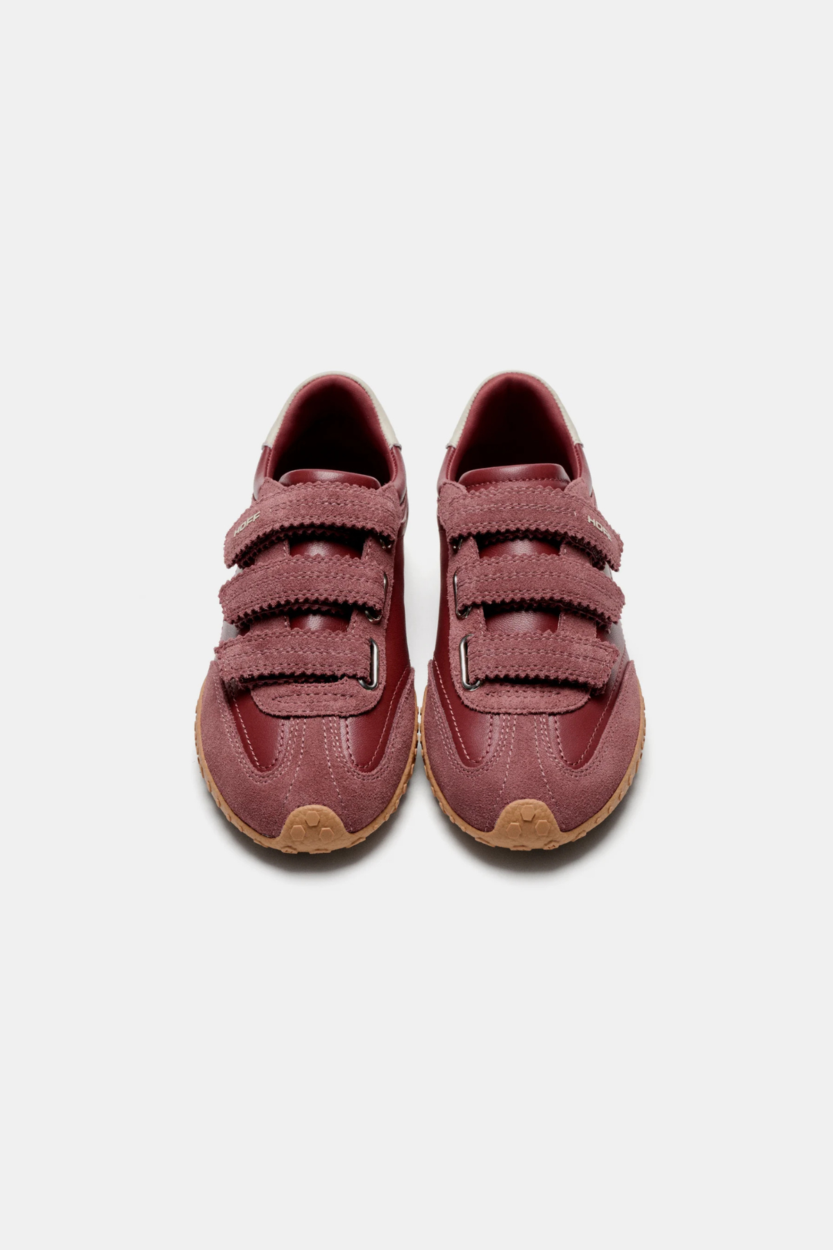 BRIDGE VELCROS WOMEN SNEAKERS - CLAY