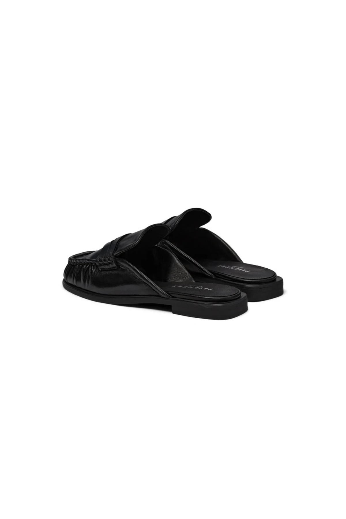 ELMIRA MULE SHOES - BLACK