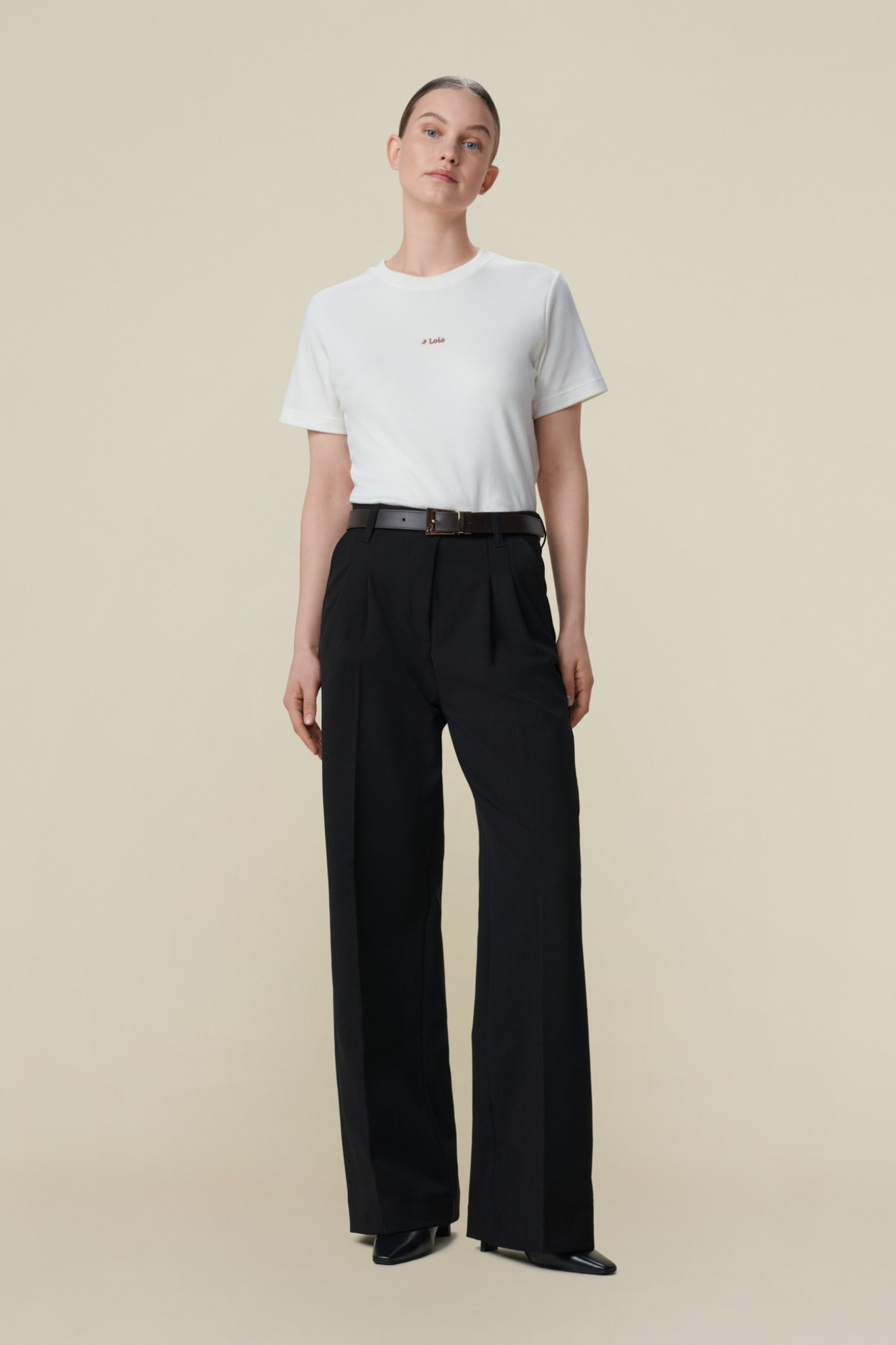 WANDA SUIT PANTS - BLACK