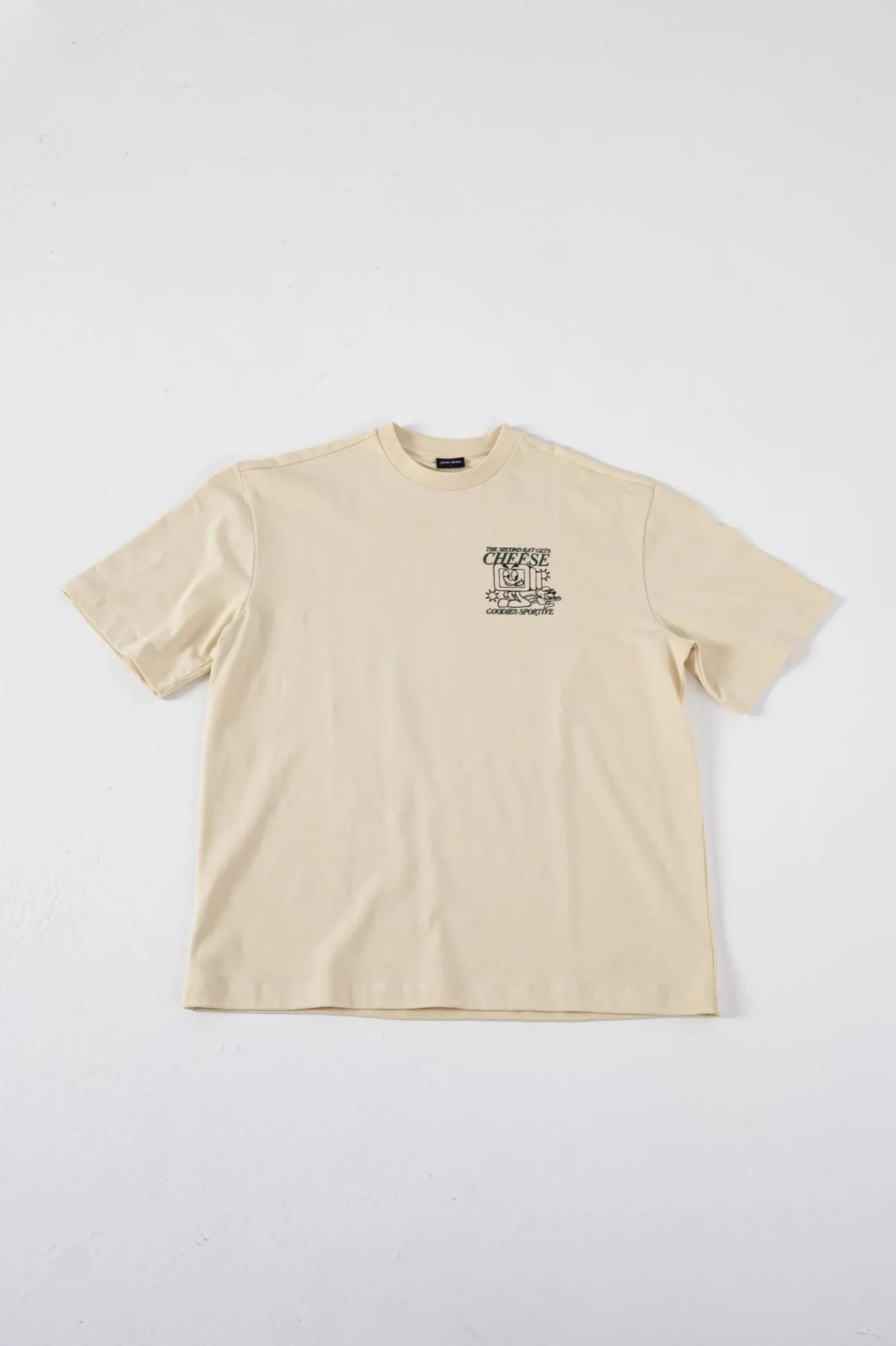 CHEESE BUTTER T-SHIRT - BUTTER