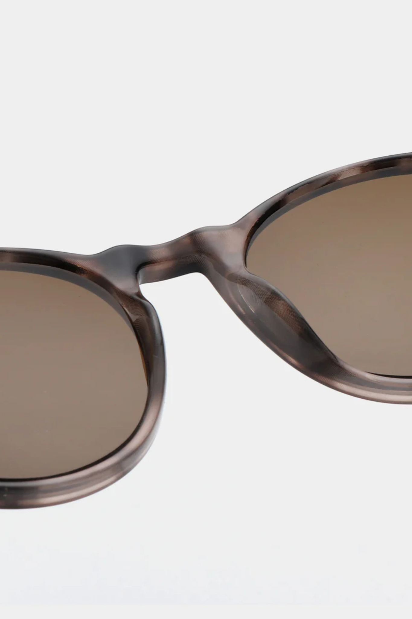 A. Kjaerbede marvin sunglasses in coquina. Close front view