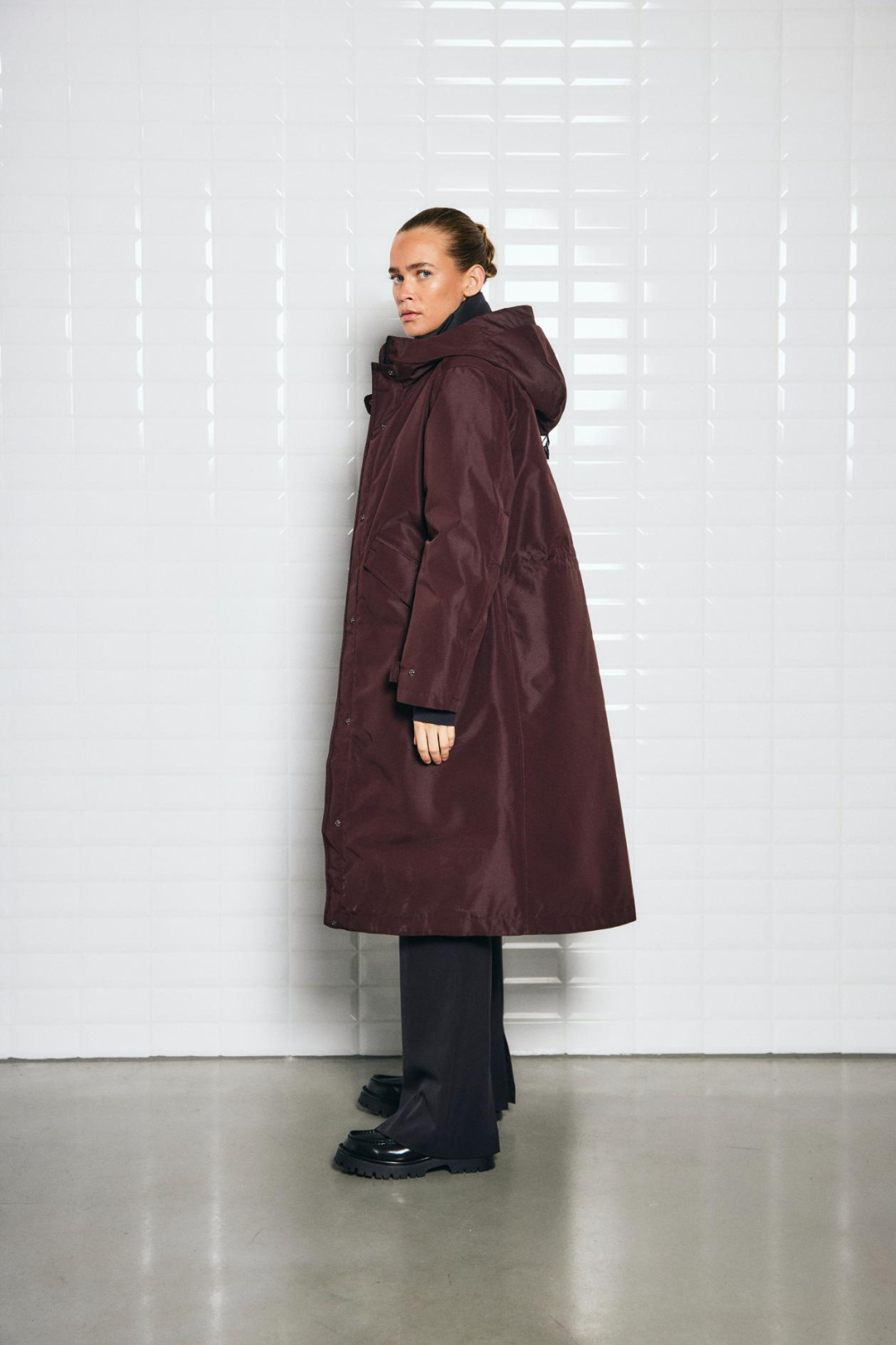BROOKLYN FUNCTION PARKA - WINDSON WINE