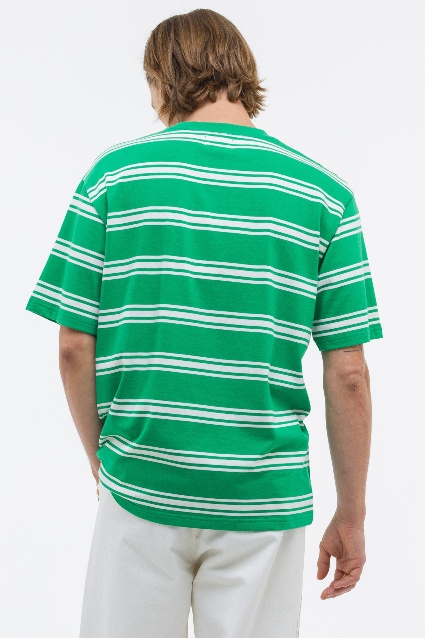 THE CHAIRS STRIPED TEE - GREEN