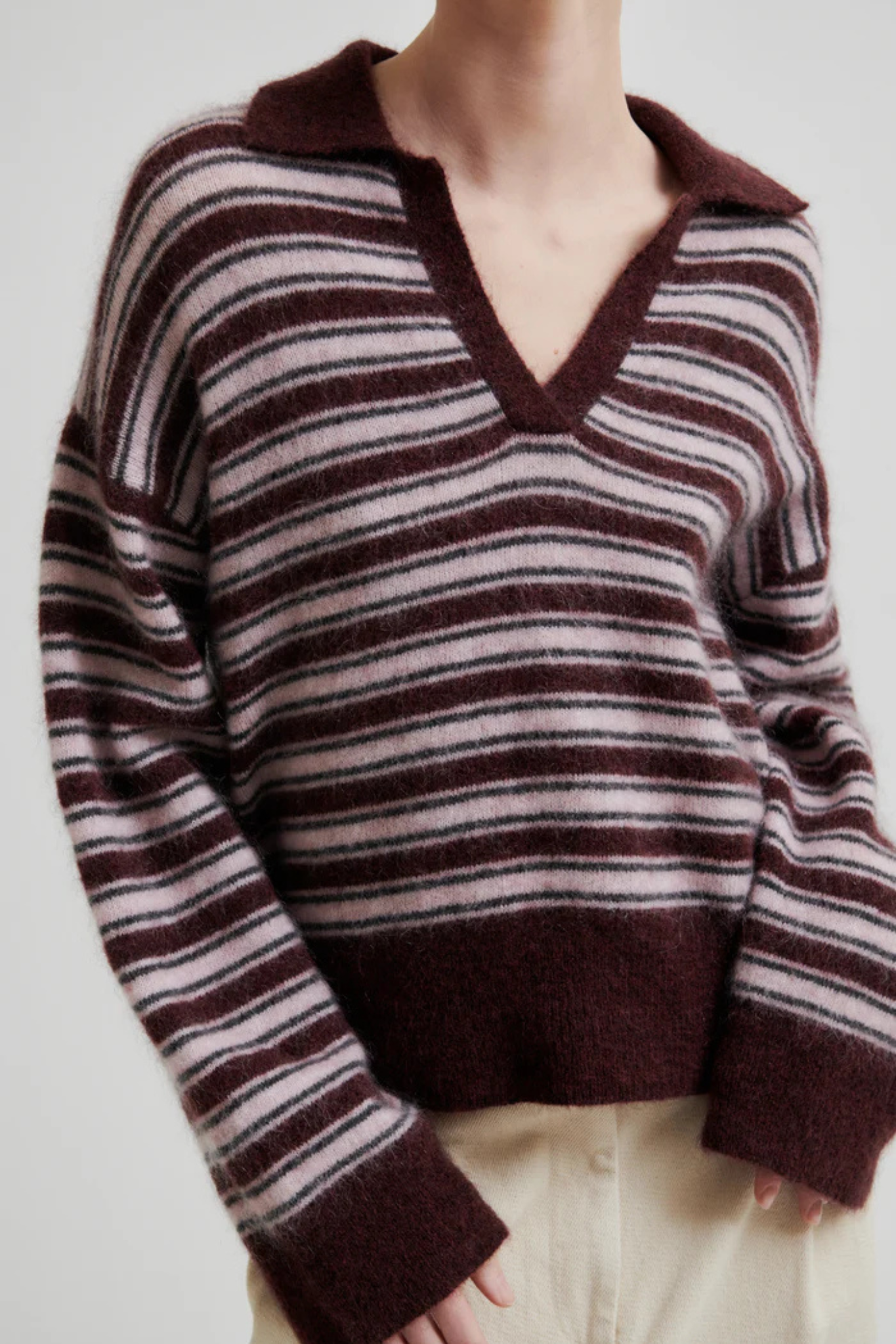 VIENNA KNIT COLLAR - SASSAFRAS
