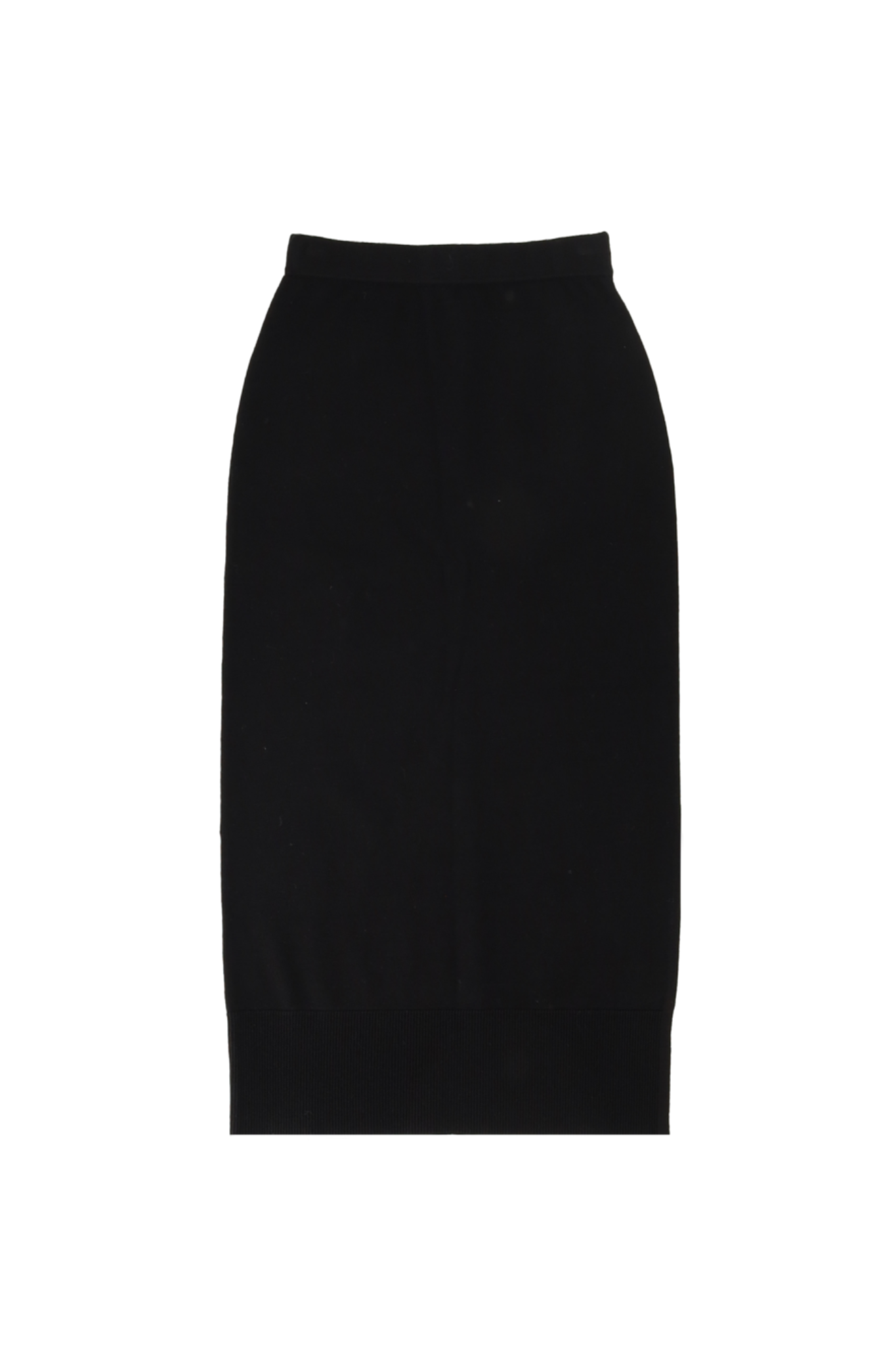 JAMES SKIRT SIDE SLIT - BLACK