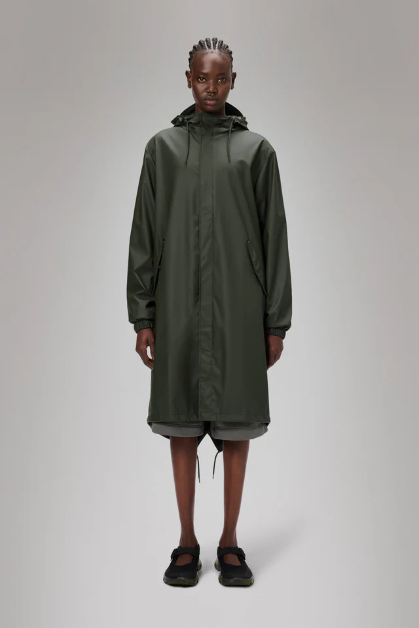 FISHTAIL PARKA W3 - GREEN