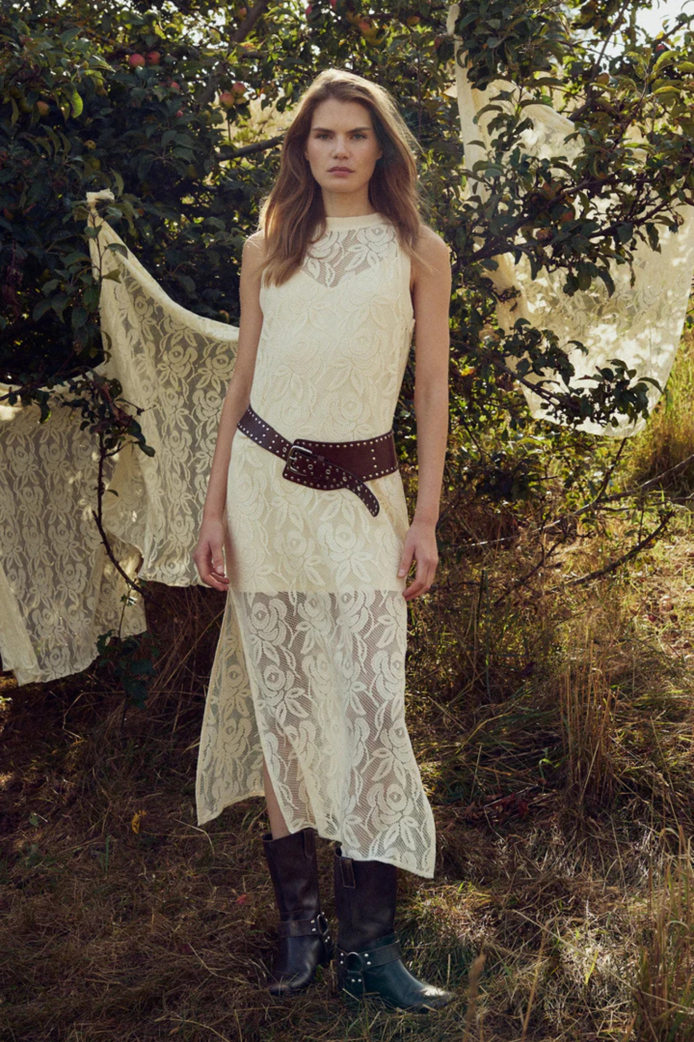 MEIRA DRESS - OFF WHITE