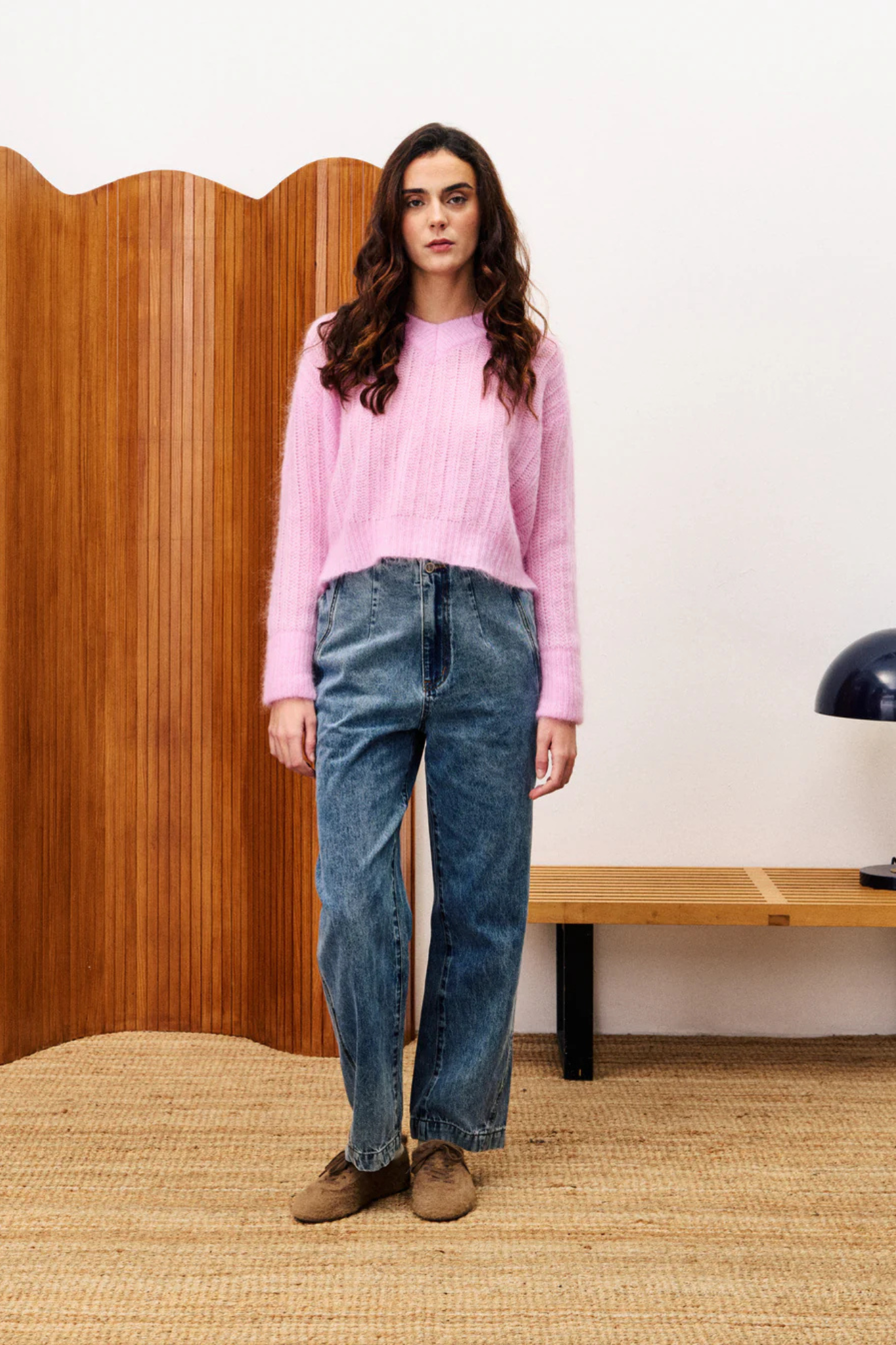 MYOSOTIS PULLOVER - ROSE PALE