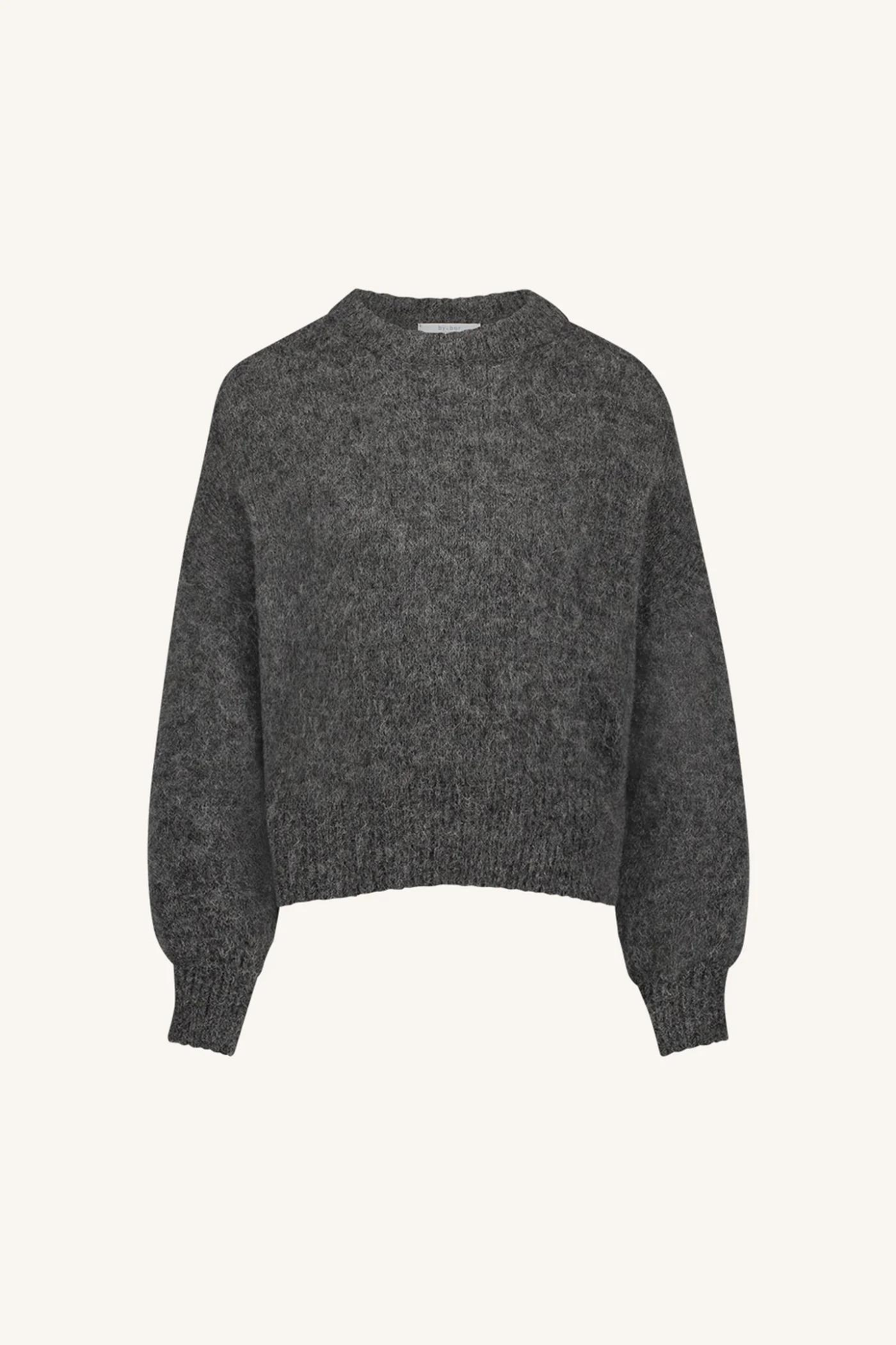 SONNY NATURAL PULLOVER - DARK GREY MELANGE