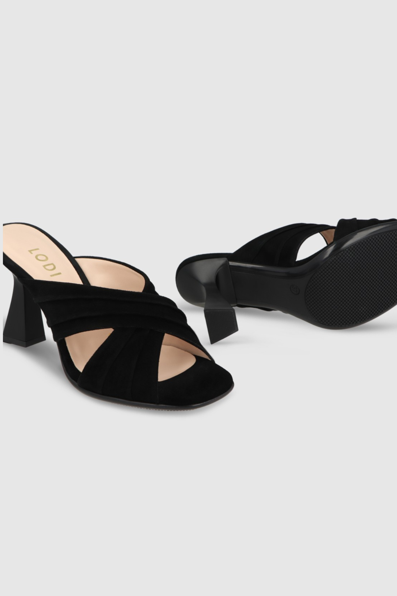 HIPOS SANDALS - ANTE NEGRO