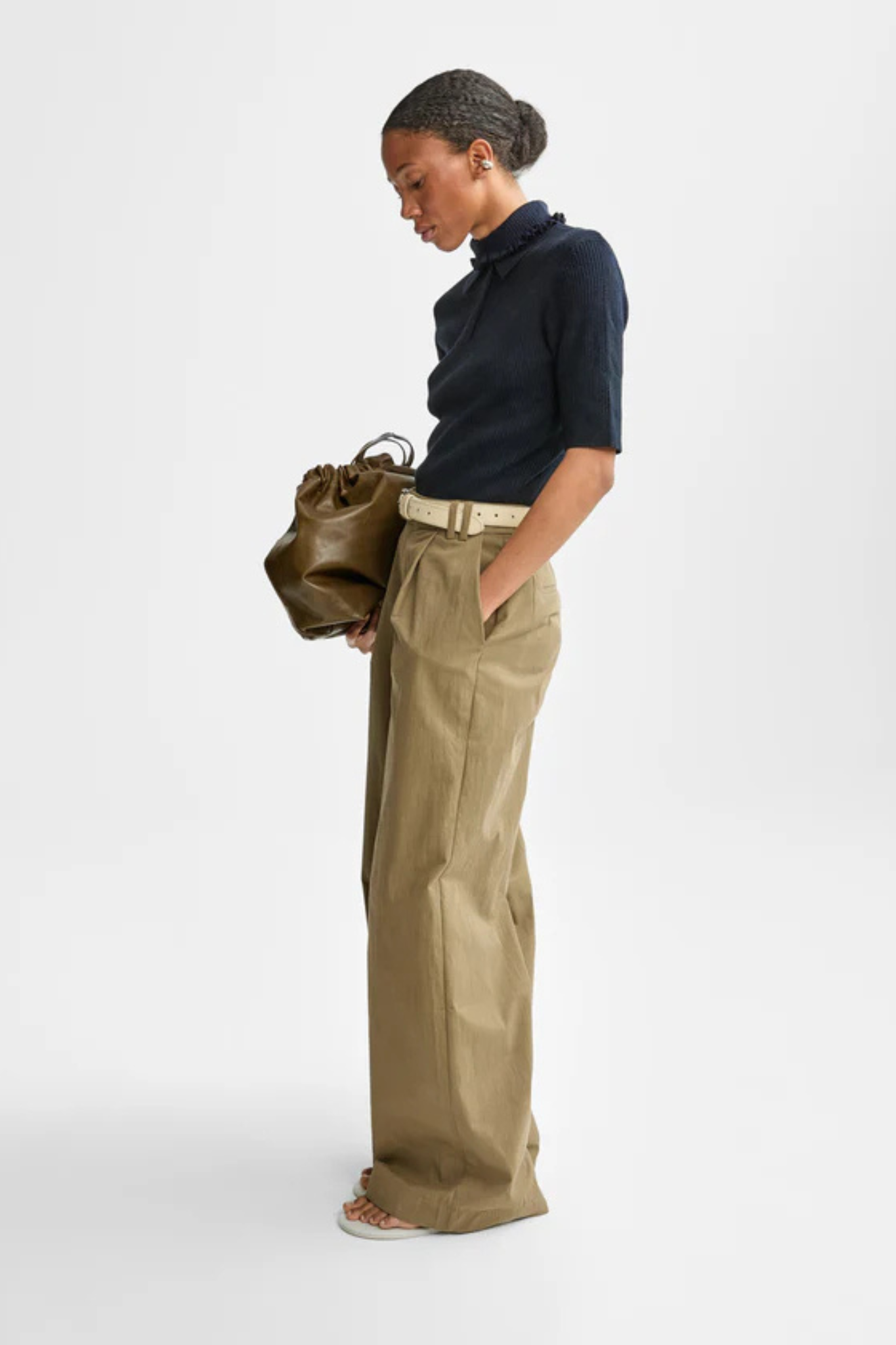 ELLA POLO KNIT - NAVY