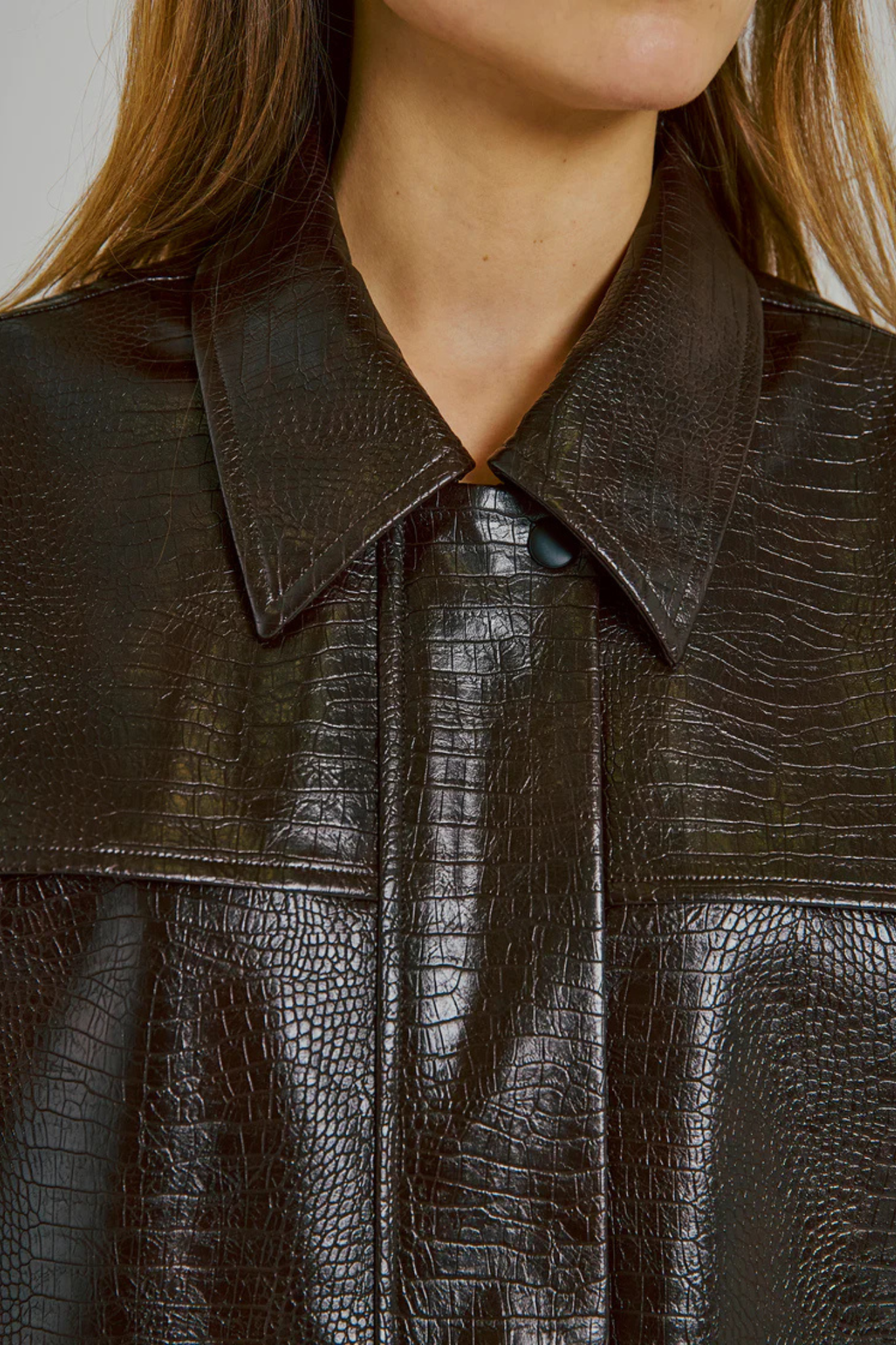 EDUNA JACKET - DARK BURGUNDY