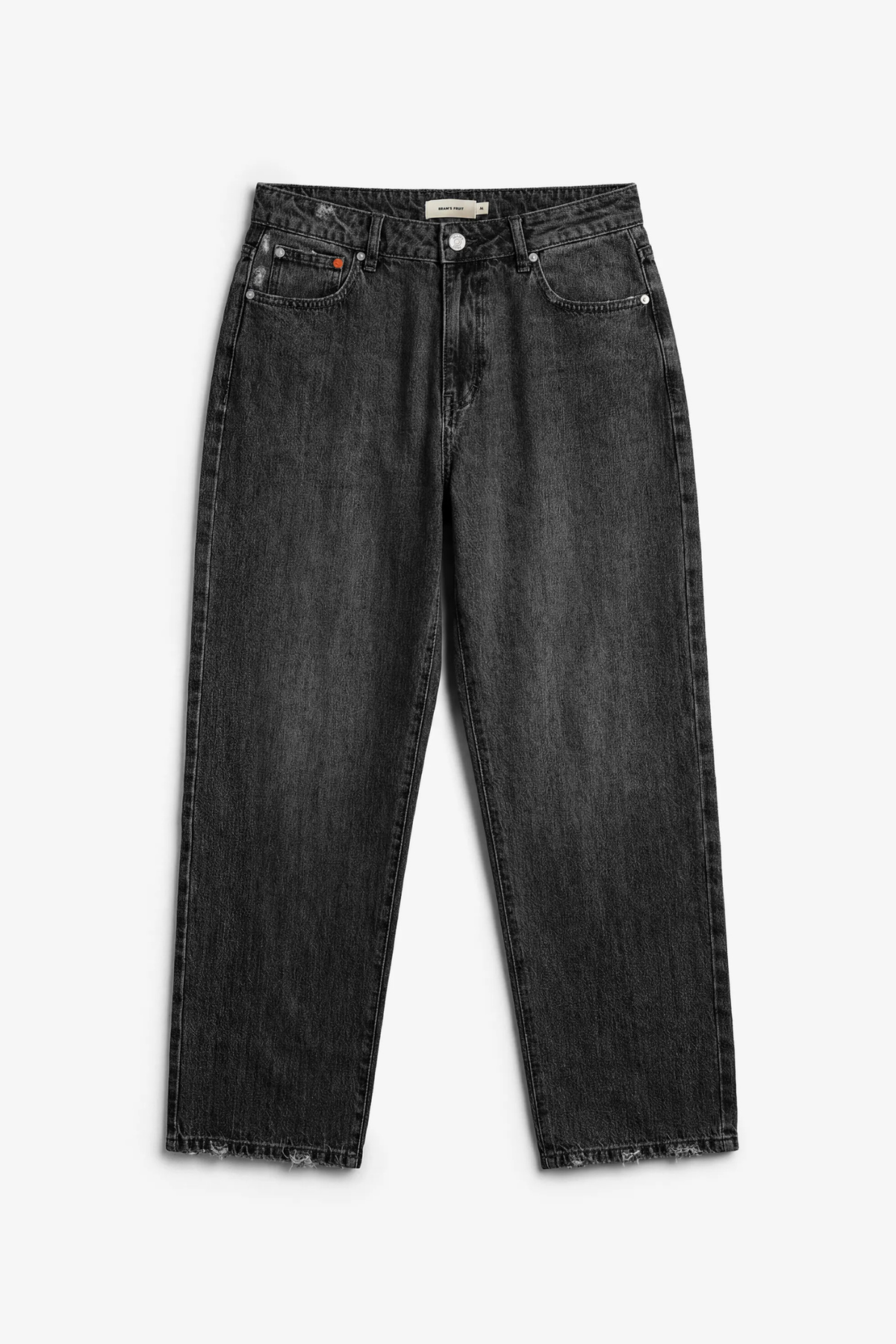 DENIM TROUSERS - WASHED BLACK