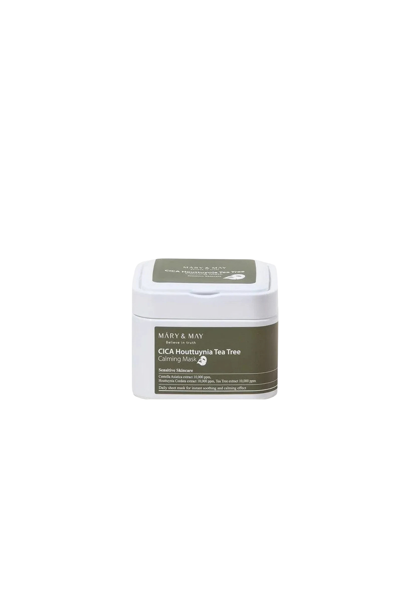 CICA HOUTTUYNIA TEA TREE CALMING MASK (30PCS)