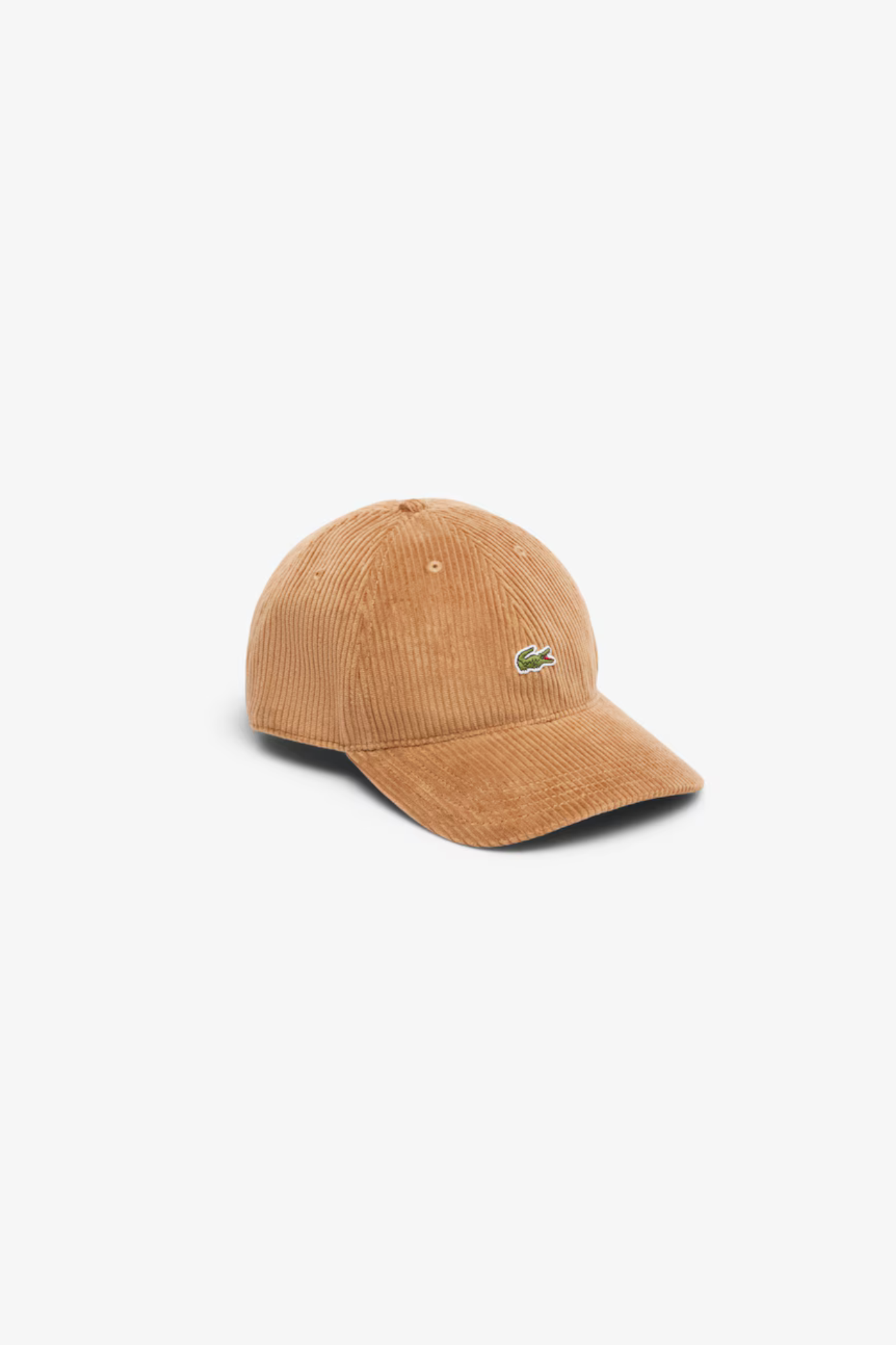 COTTON LACOSTE CAP - BROWN