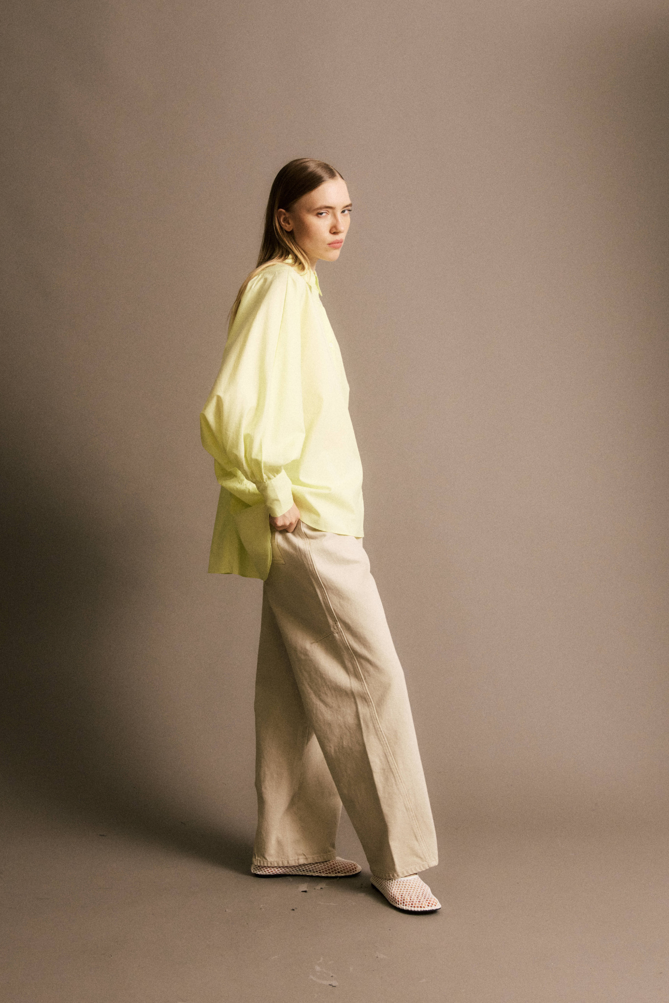 MARTIN SHIRT - PALE YELLOW