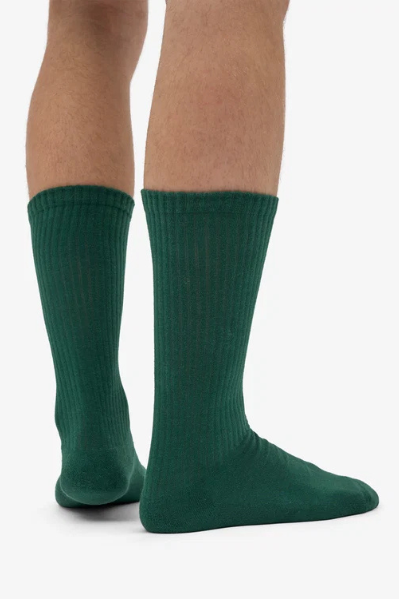 ORGANIC ACTIVE SOCK - EMERALD GREEN