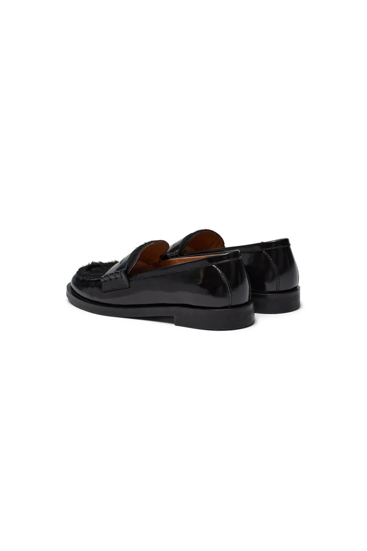 CASSIE  PONY SHOES - BLACK
