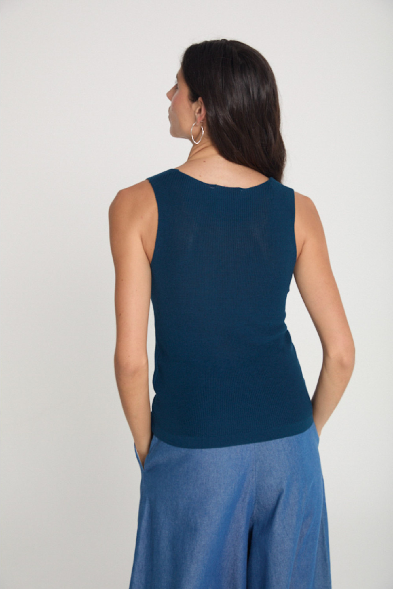 RUMENI TOP - NAVY