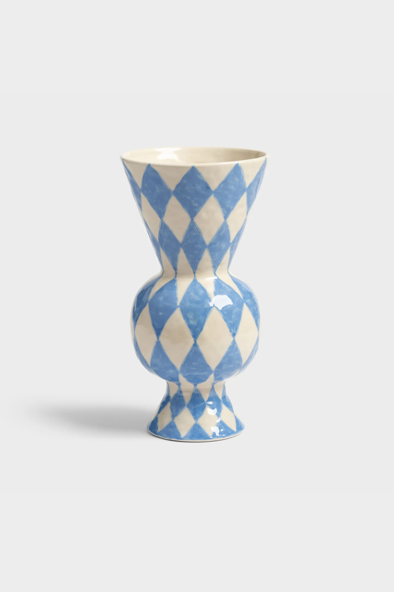 RHOMBIC VASE - BLUE