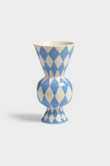 RHOMBIC VASE - BLUE