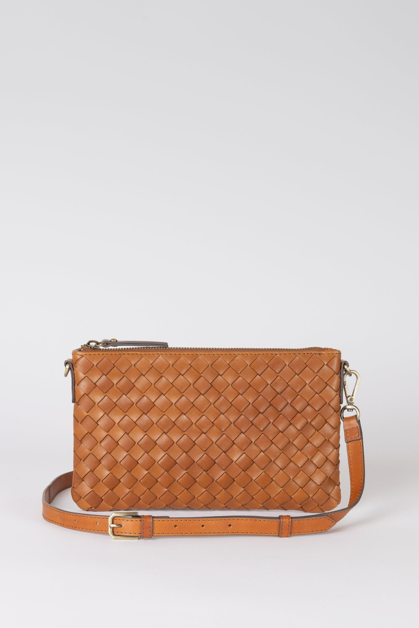 LEXI - COGNAC WOVEN CLASSIC LEATHER