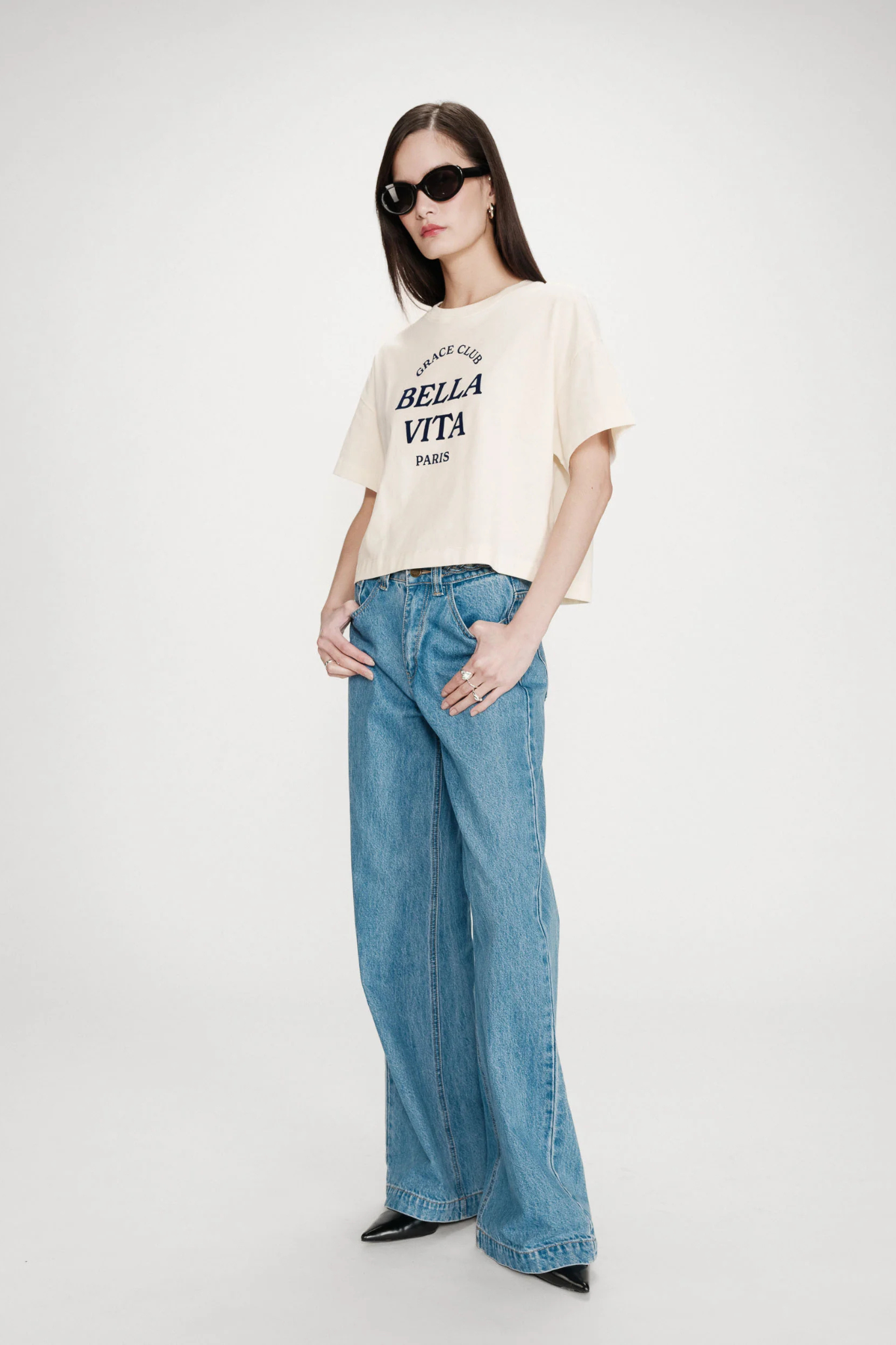 VOSS T-SHIRT - ECRU