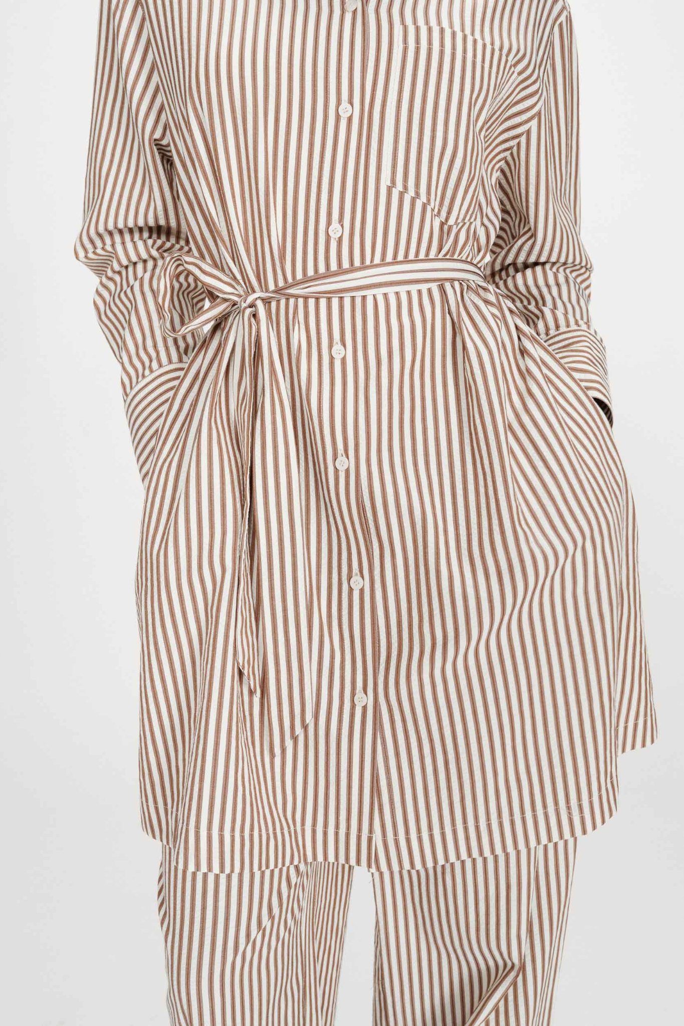 VISERY SHORT DRESS - MOCHA