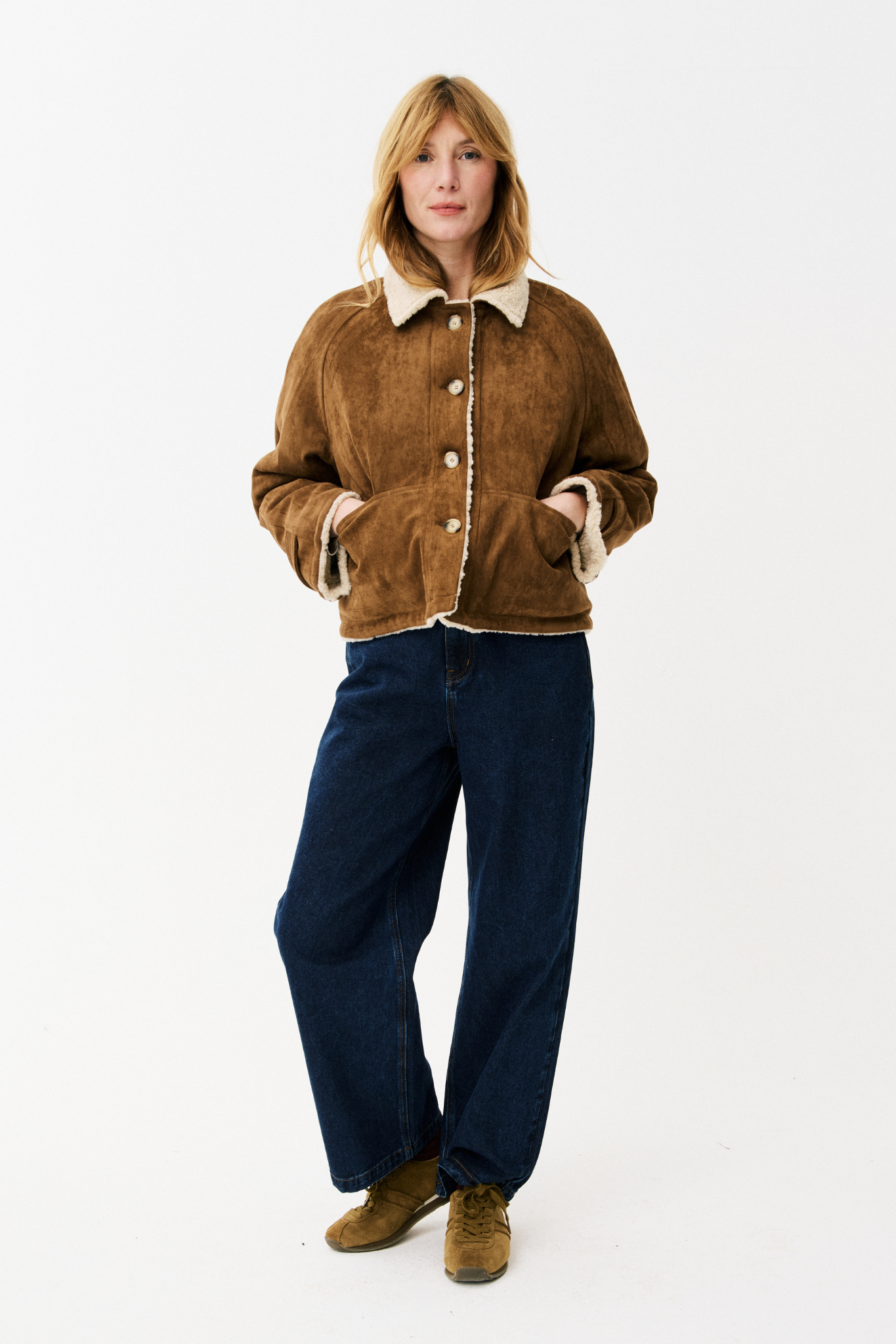 LEANIE JACKET - CAMEL