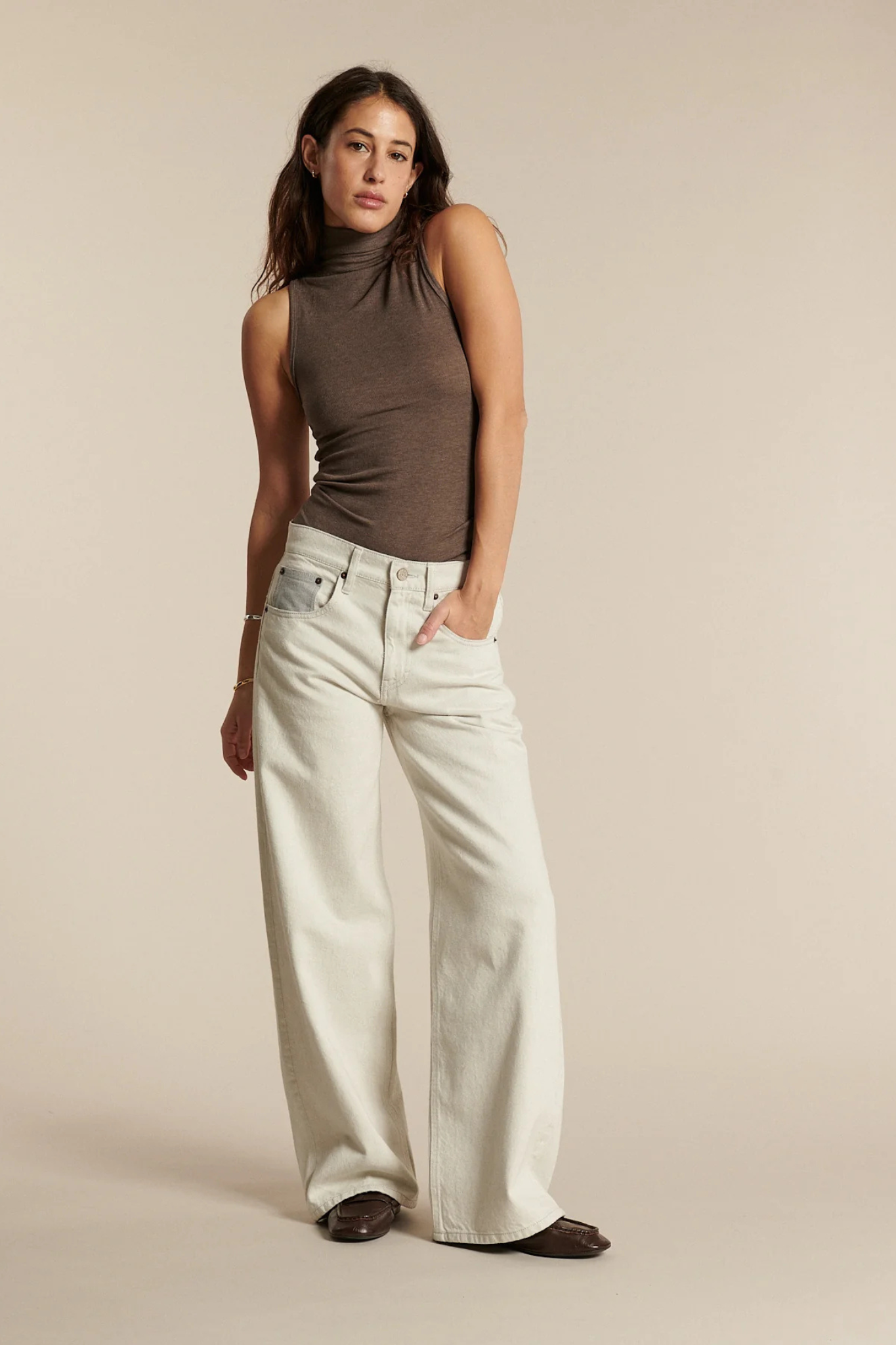 RIVER JEANS - UNDYED GRANIT