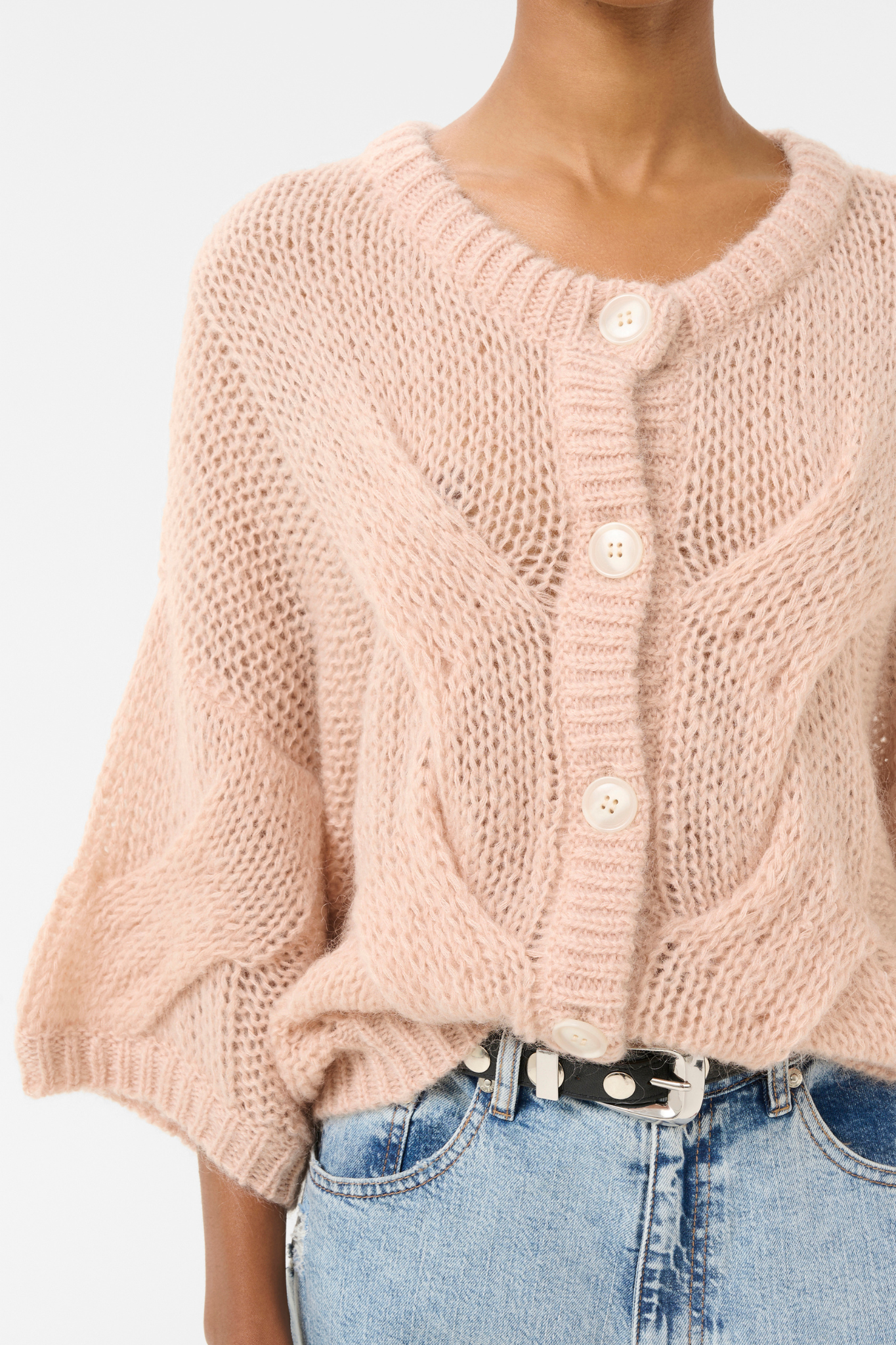 ZENIA CARDIGAN - ROSE DUST