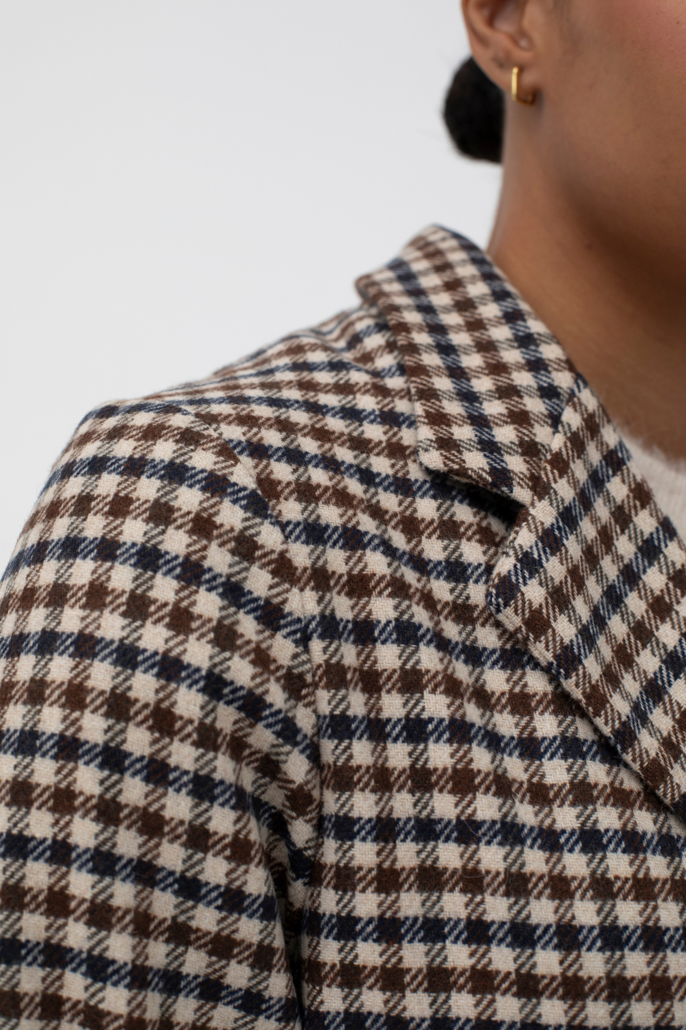 LIBOURNAIS BLAZER - NAVY CHECKS
