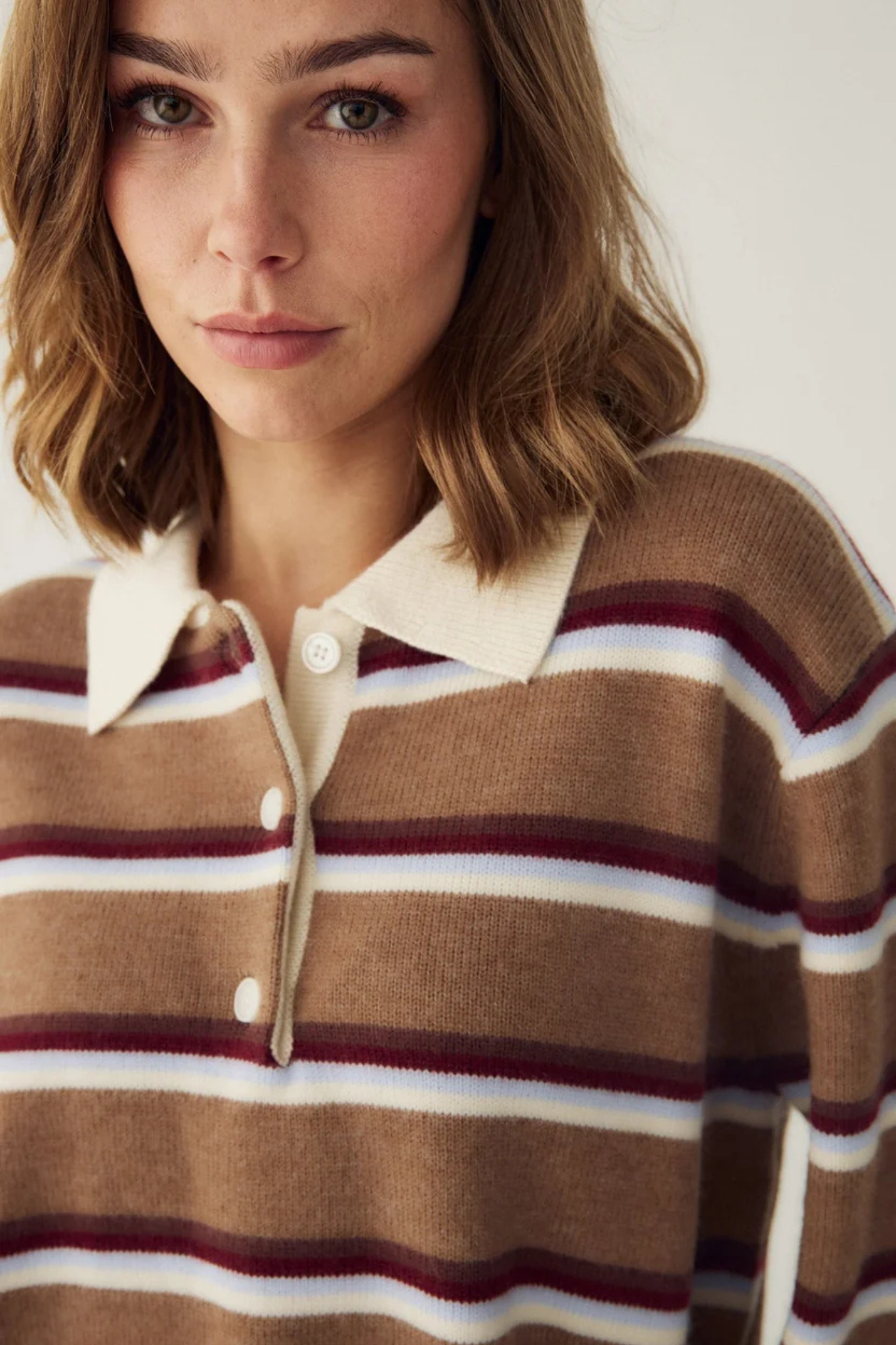 MERRYLL KNIT - DELISSA MULTI STRIPE