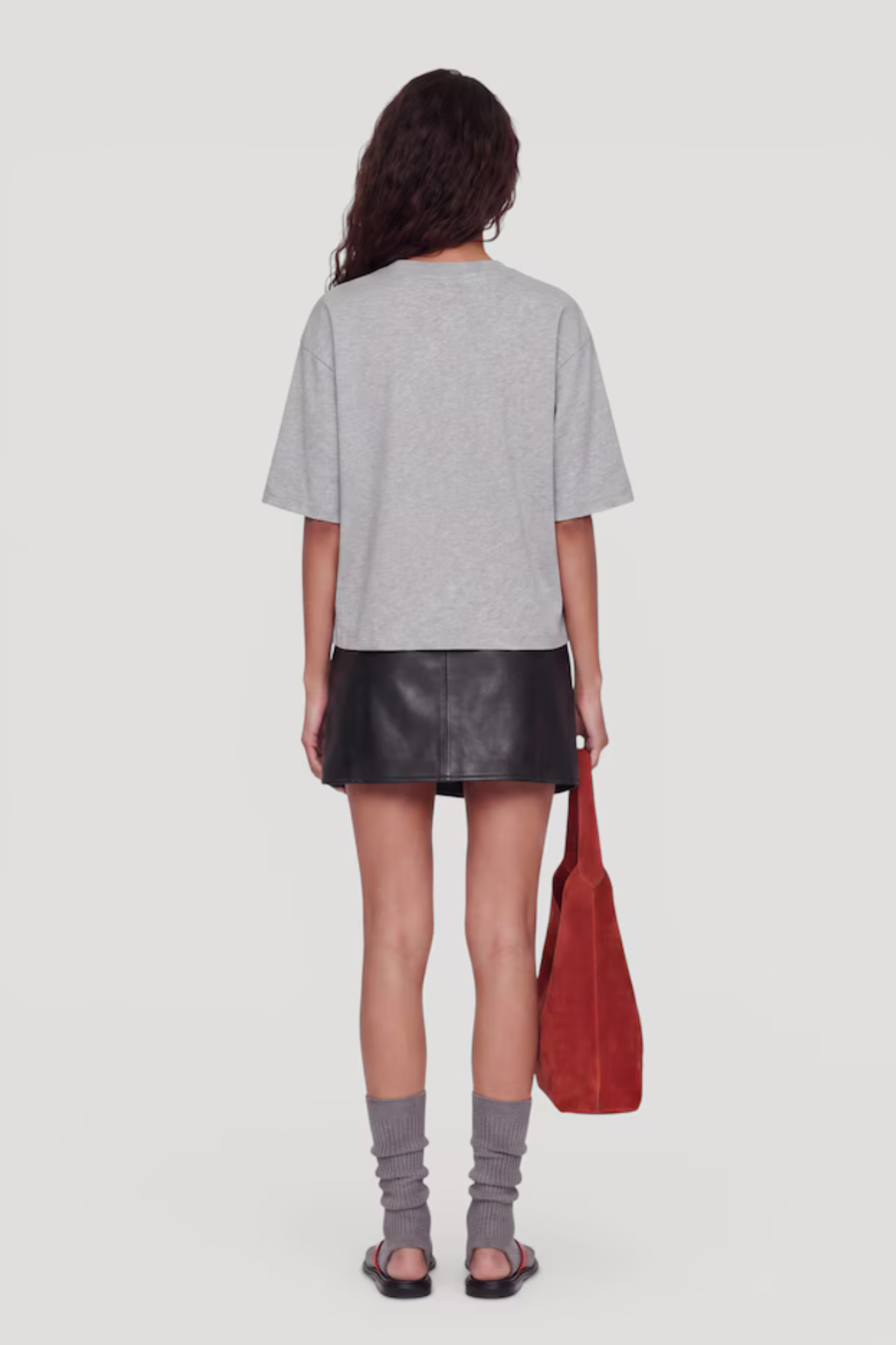 ENZO T-SHIRT - GREY MELANGE