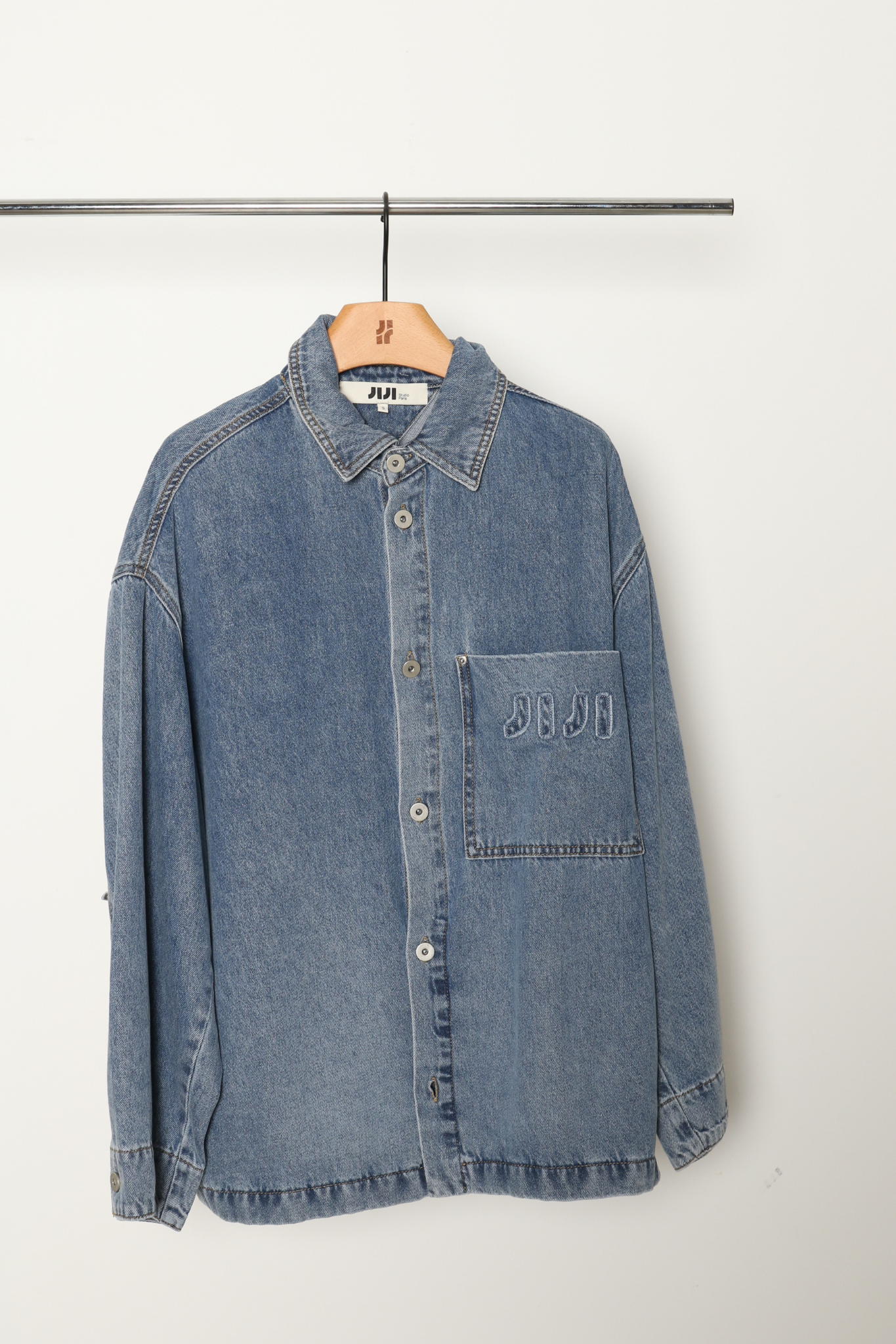 NATALIE SHIRT - BLUE JEAN