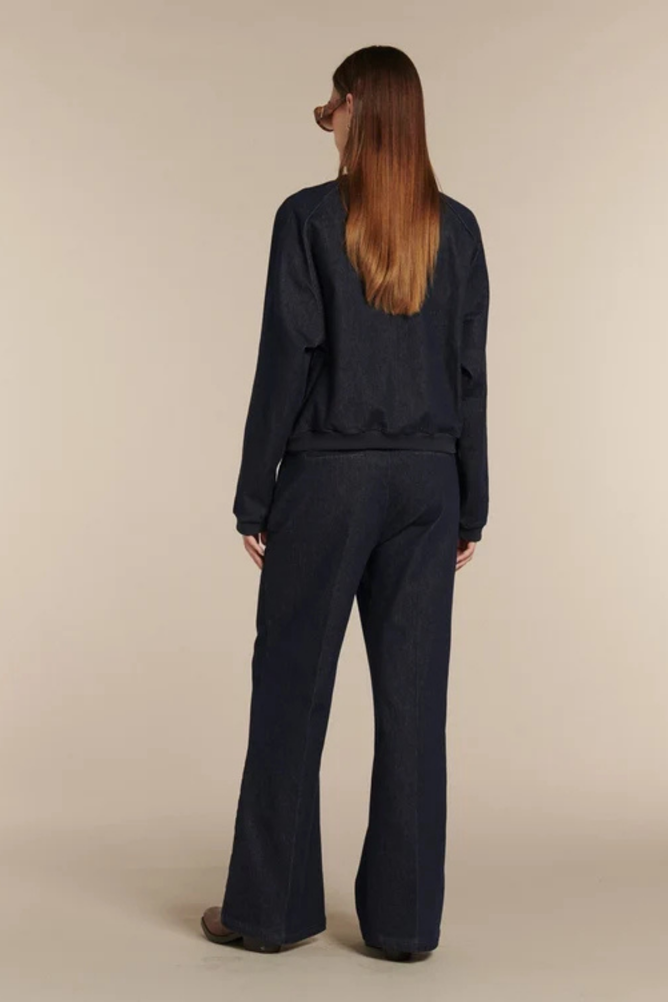 NAPA LONG DENUM LAINE PANTS - ANTIQUE NIGHT