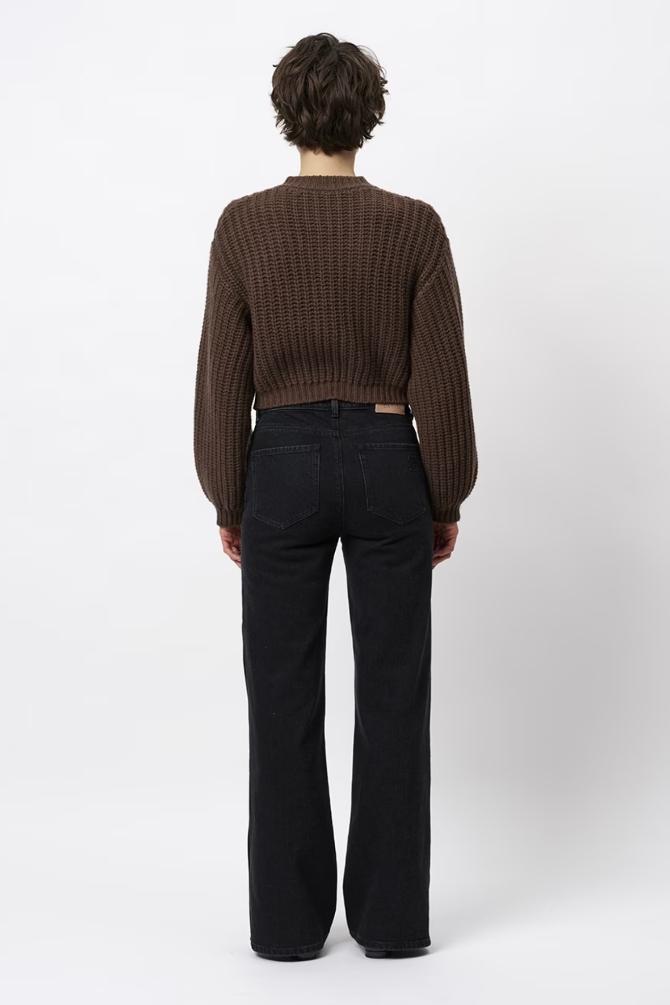 ZINNIA WOOL CARDIGAN - GRANOLA BROWN