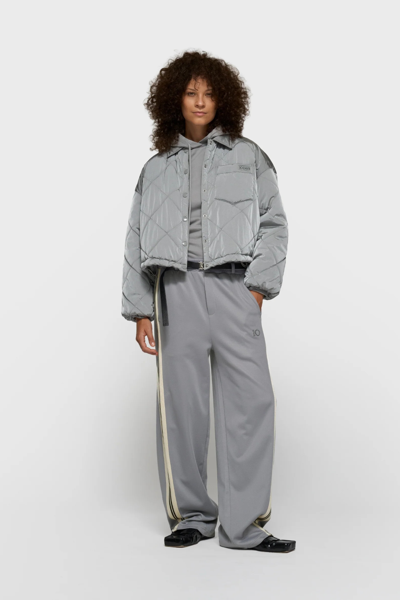 PADDED JACKET - LIGHT GRAPHITE