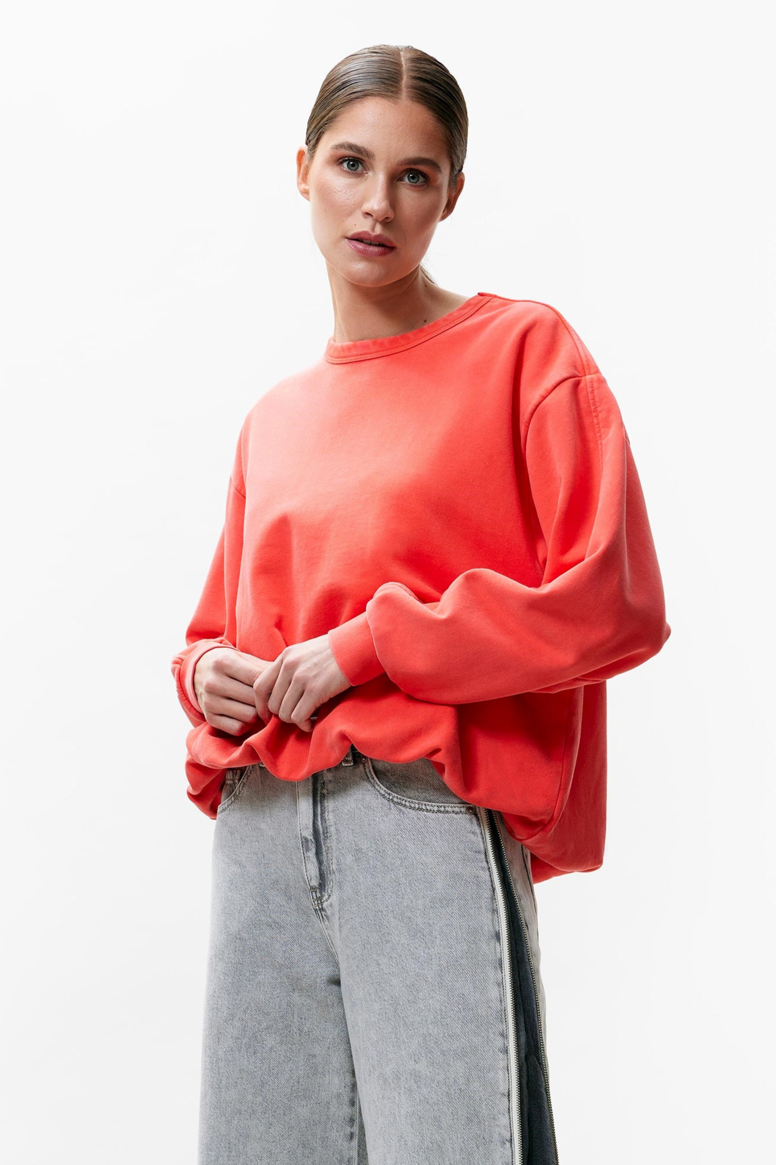 SW FEAH SWEATER - MARS RED
