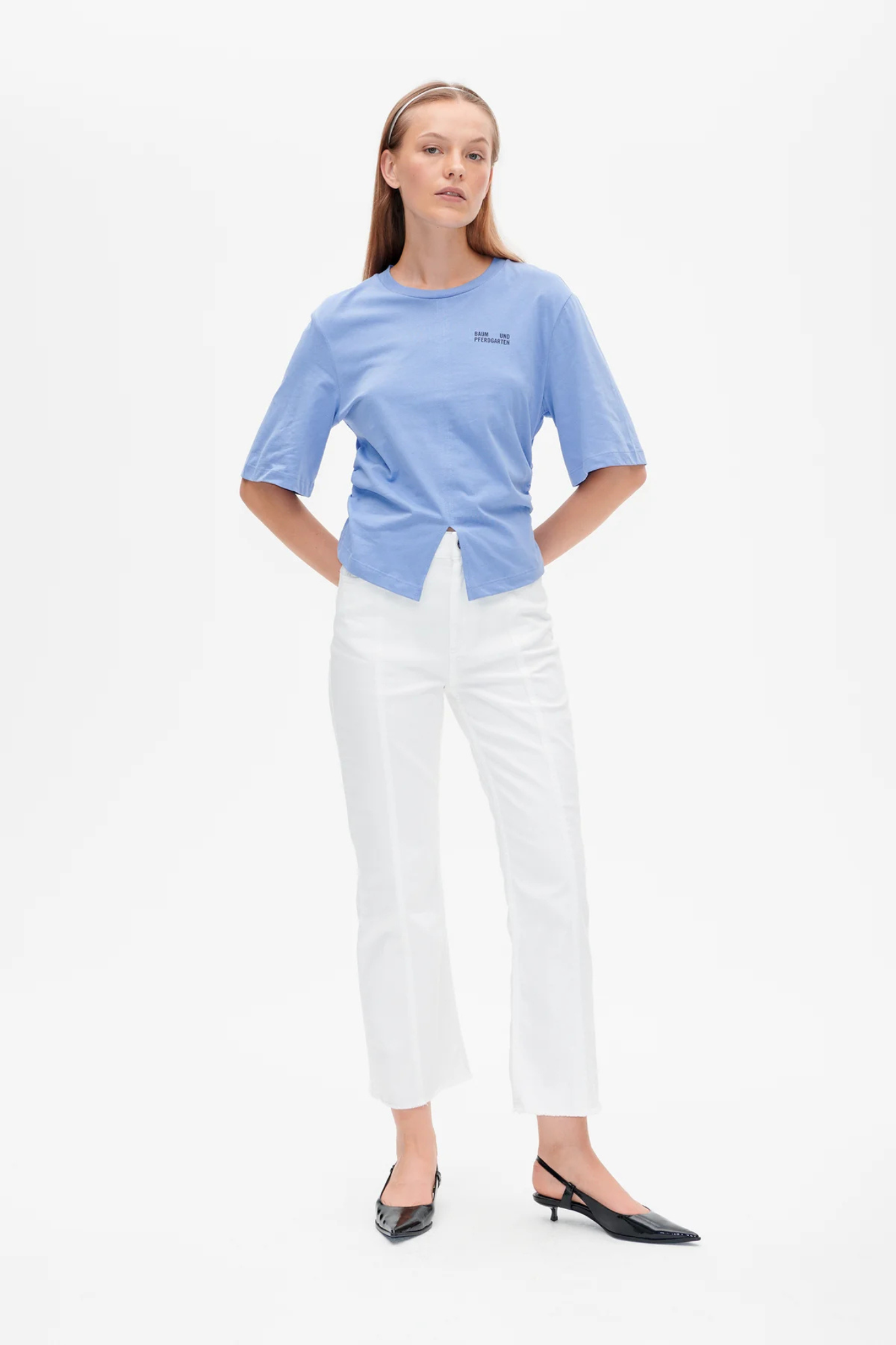 JUMA T-SHIRT - WEDGEWOOD BLUE