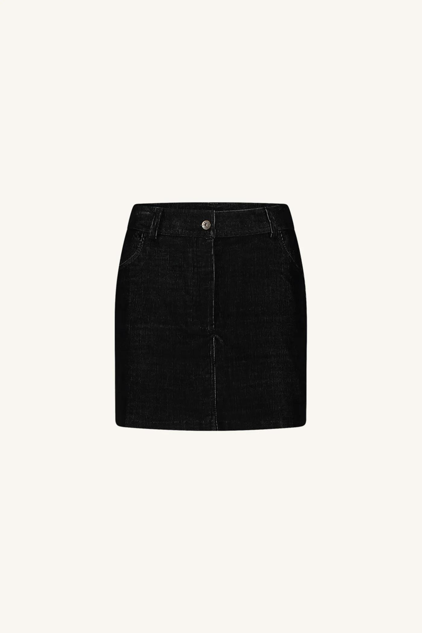 JOSIE CORD SKIRT - BLACK