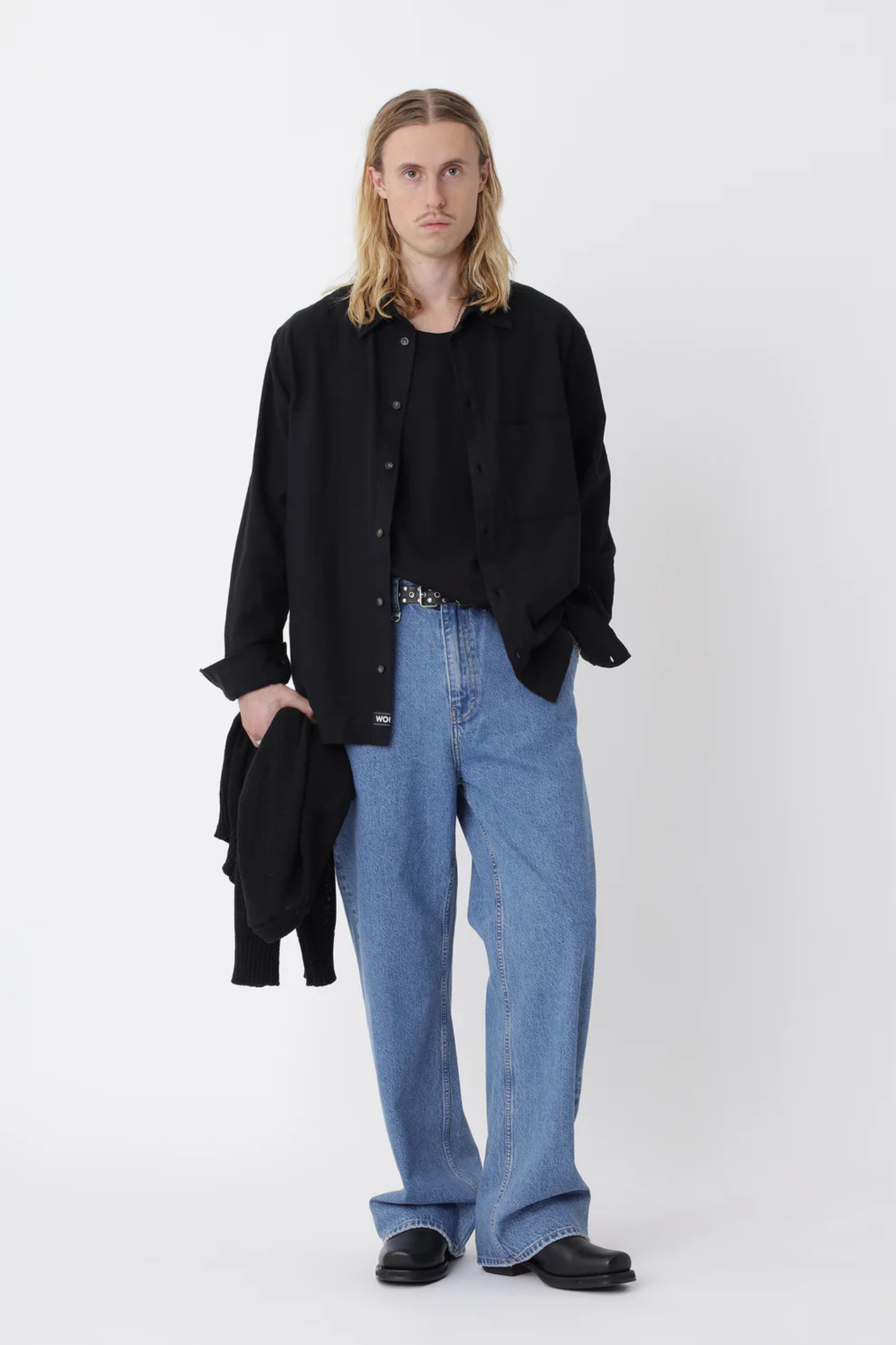 PENZO.01 SHIRT - BLACK