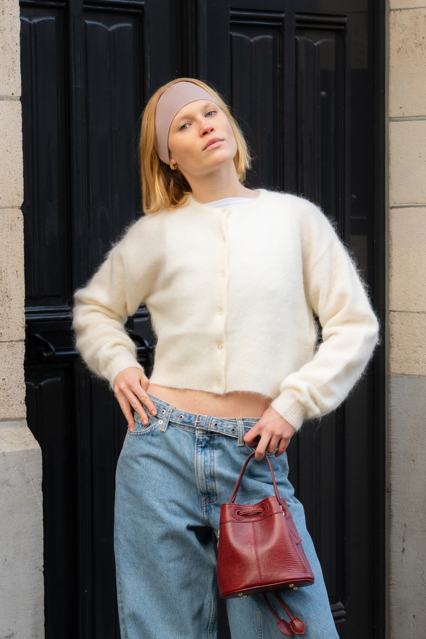 DEBBIE CARDIGAN - IVORY