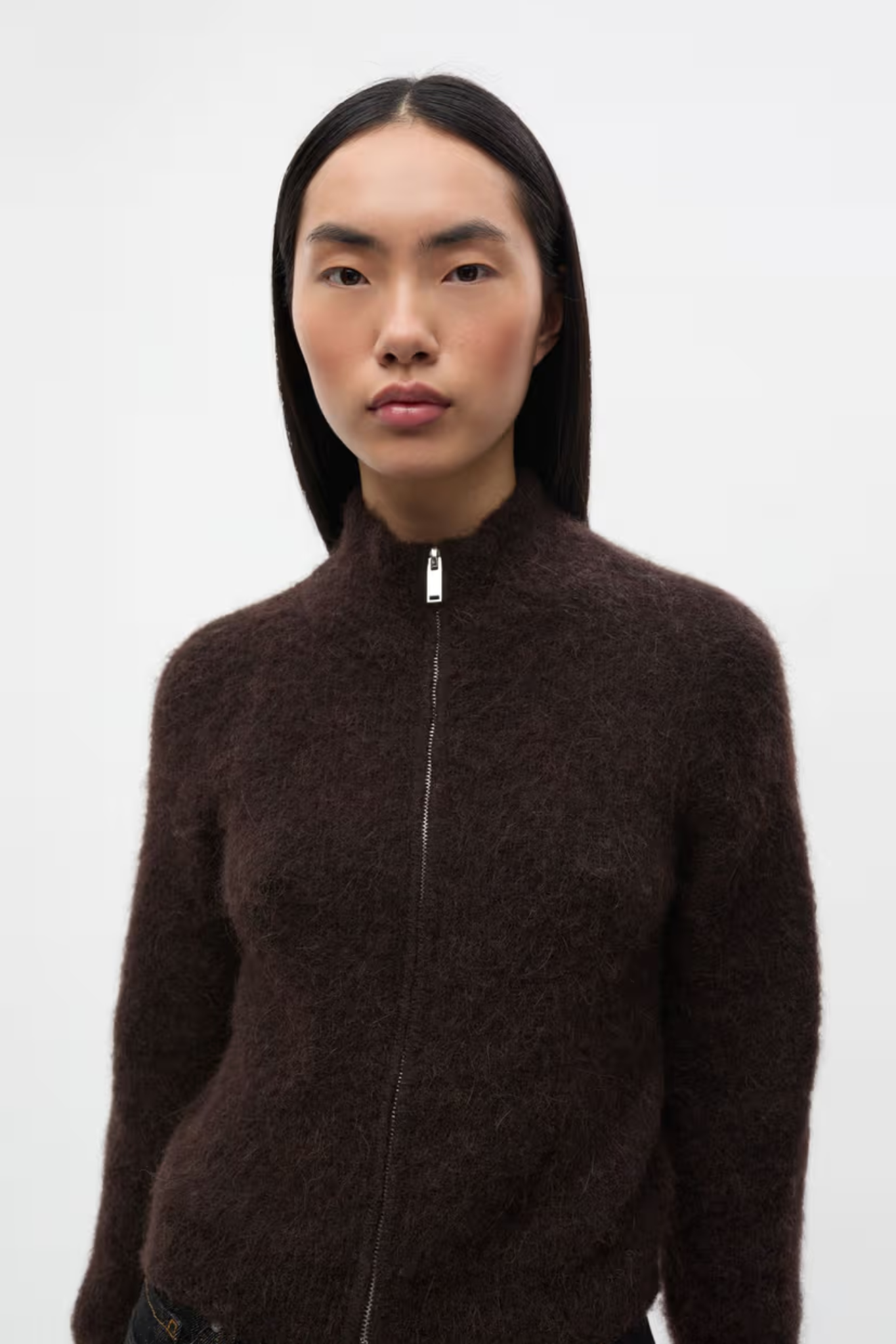 BESSIE LS CARDIGAN - CHOCOLATE TORTE MEL