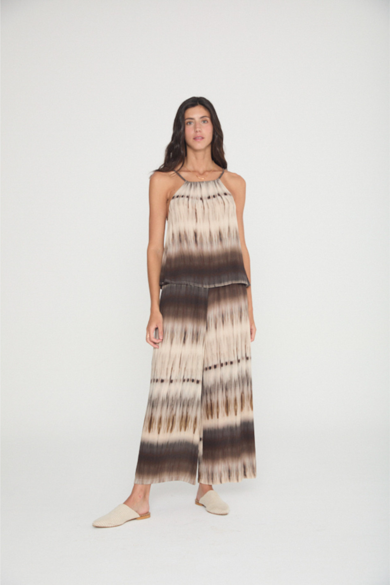 ATLETINIS TOP - MULTICOLOR TIE DYE