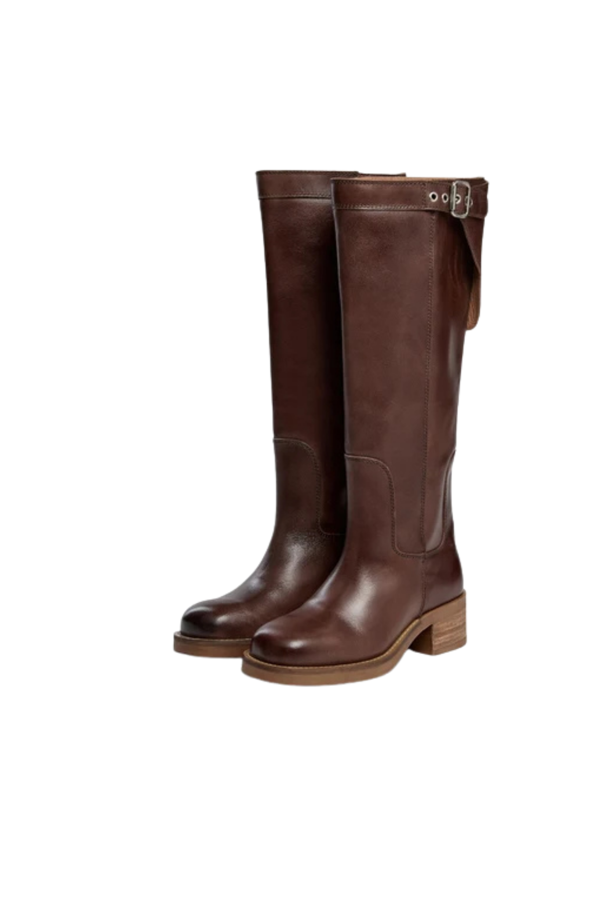 ANINE VINTAGE BOOTS - BROWN