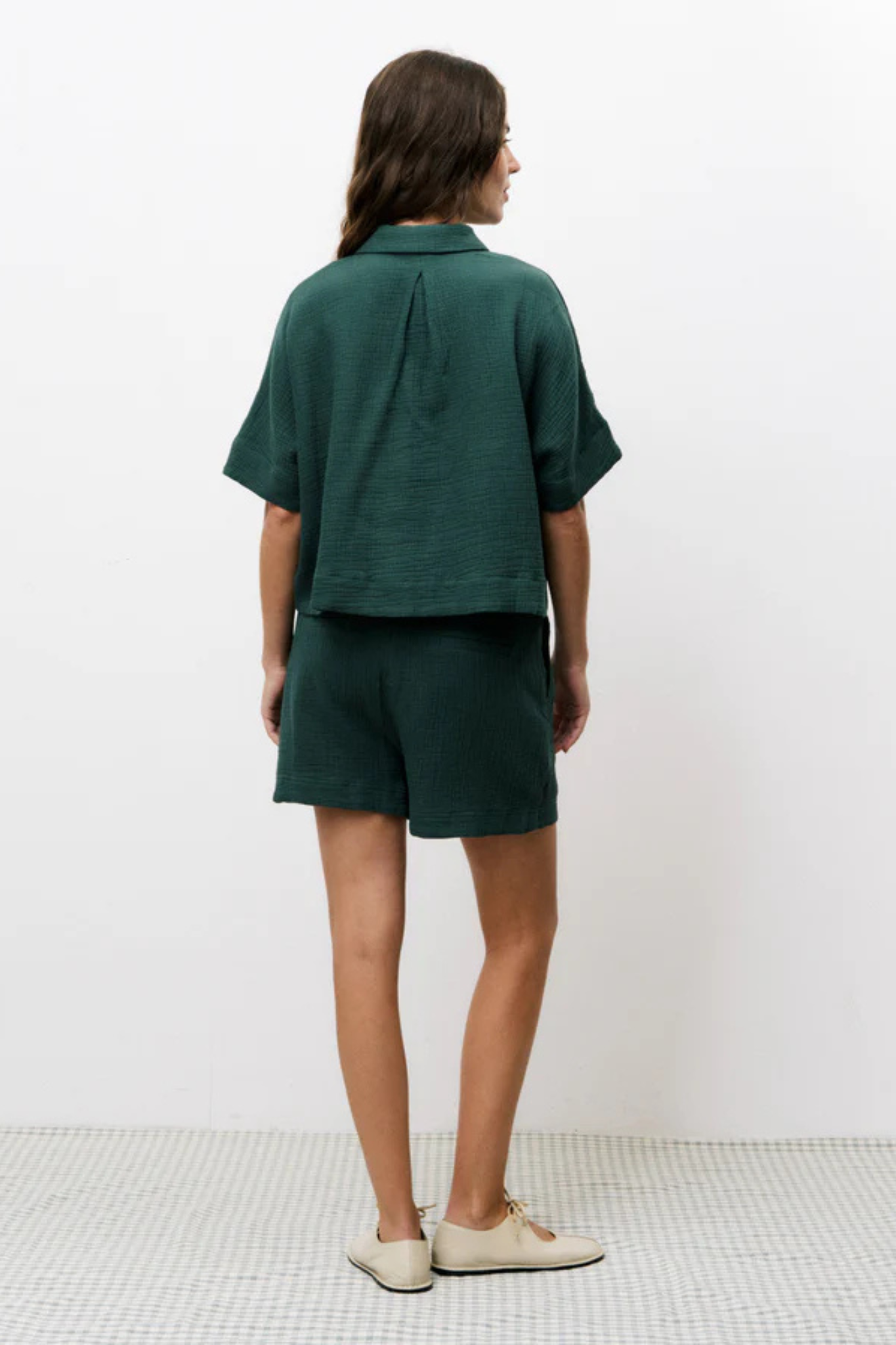 NERLINE SHORT - VERT MOUSSE